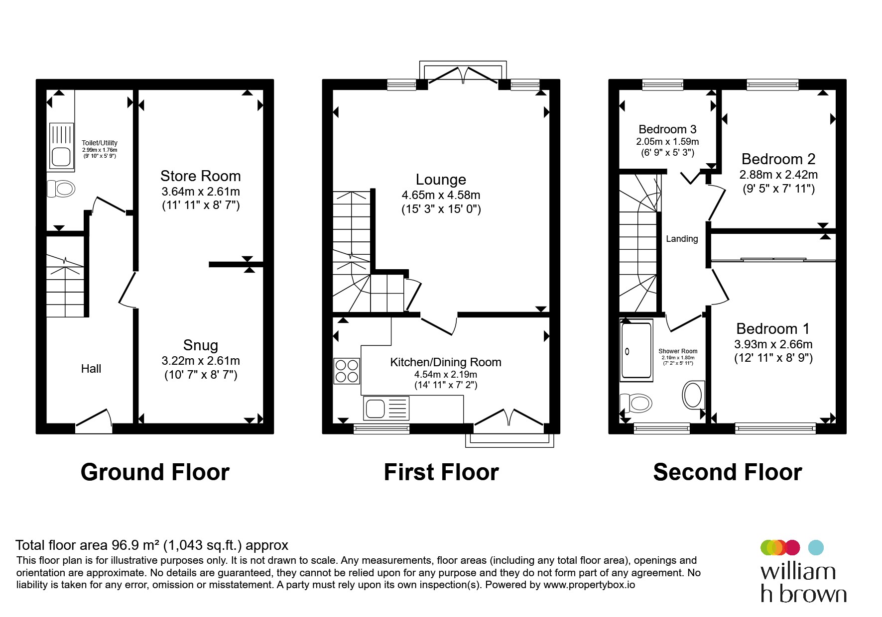 1, Middlefoot Terrace, Halifax floorplan