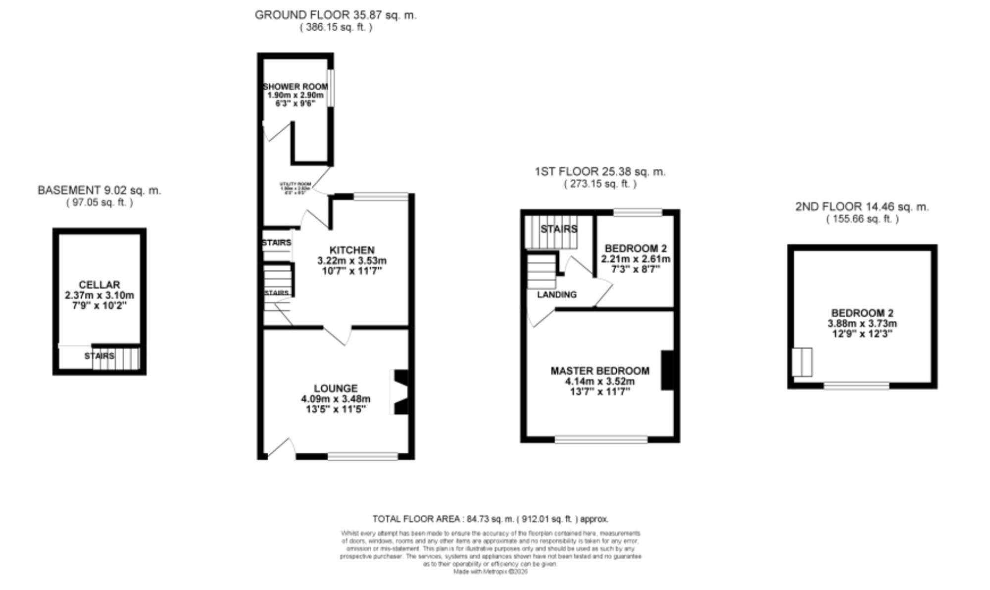 87 High Street, Stoke-On-Trent floorplan