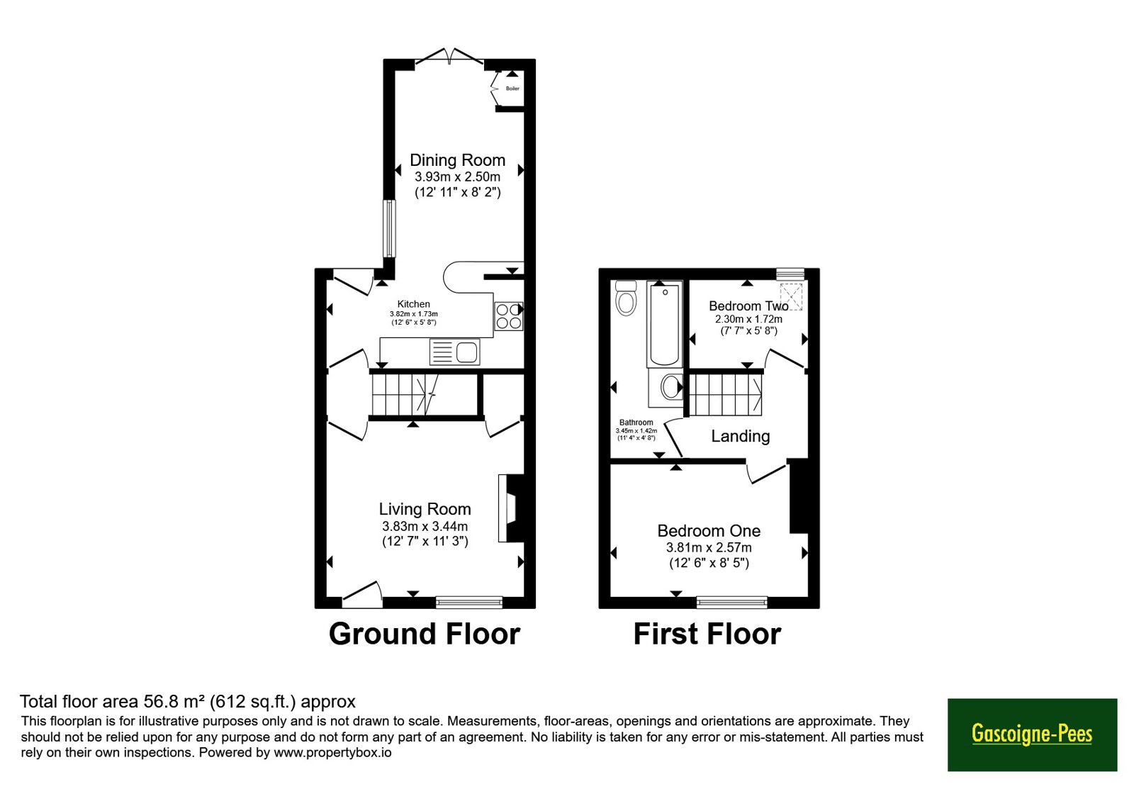 82, The Street, Surrey floorplan