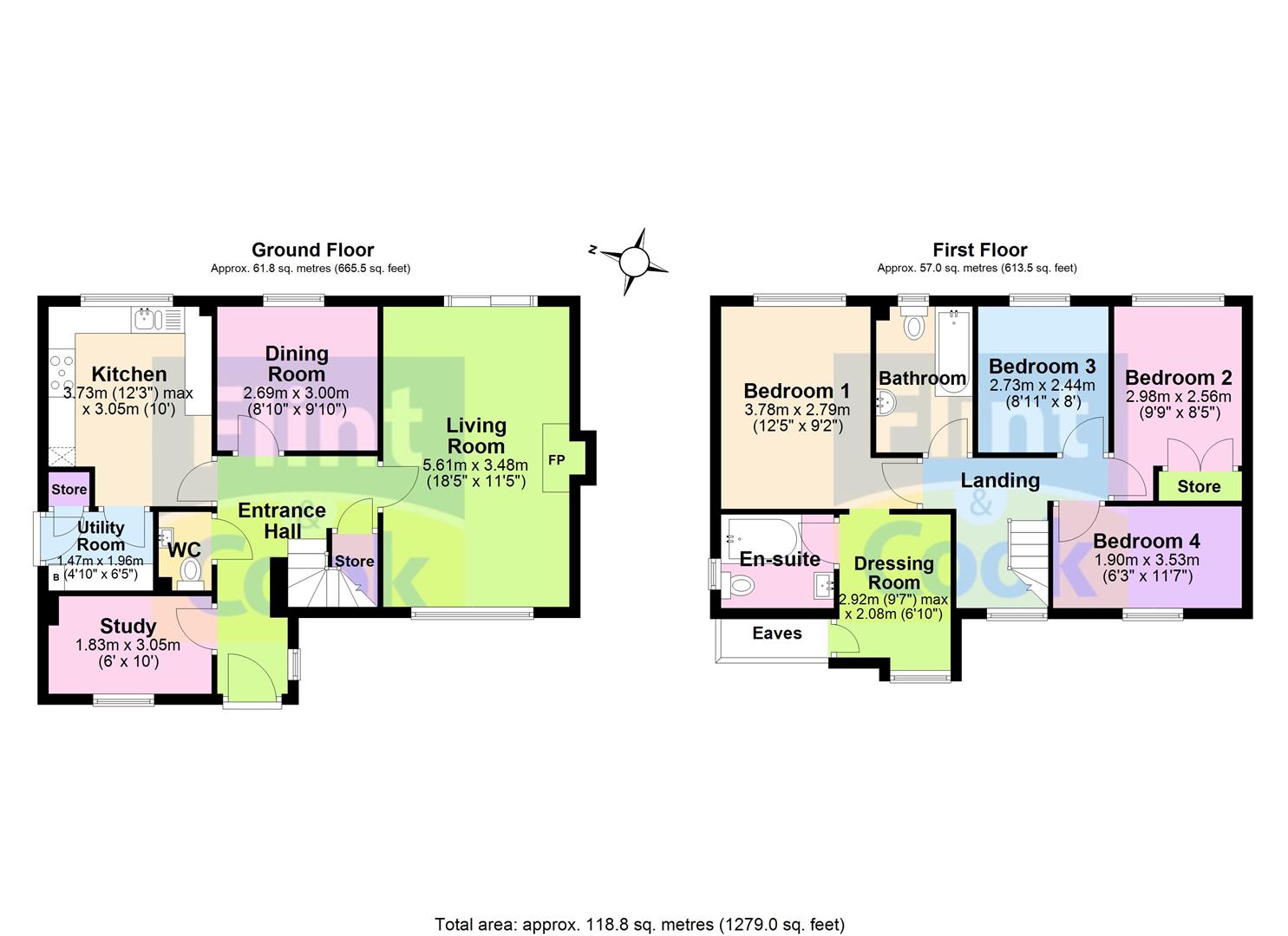 21, Frome Park, Hereford floorplan