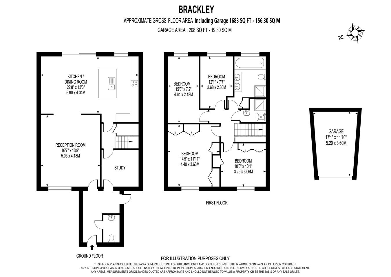 5, Brackley, Weybridge floorplan