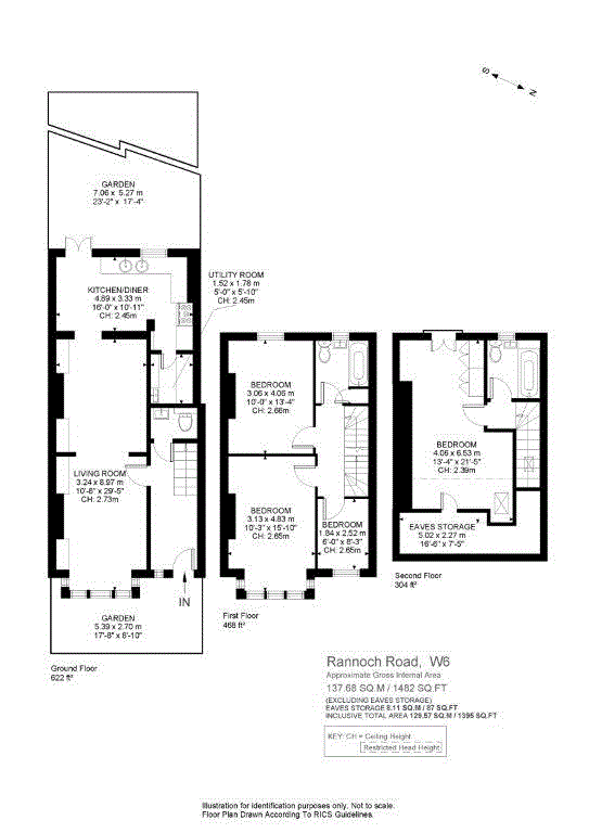 53, Rannoch Road, London floorplan