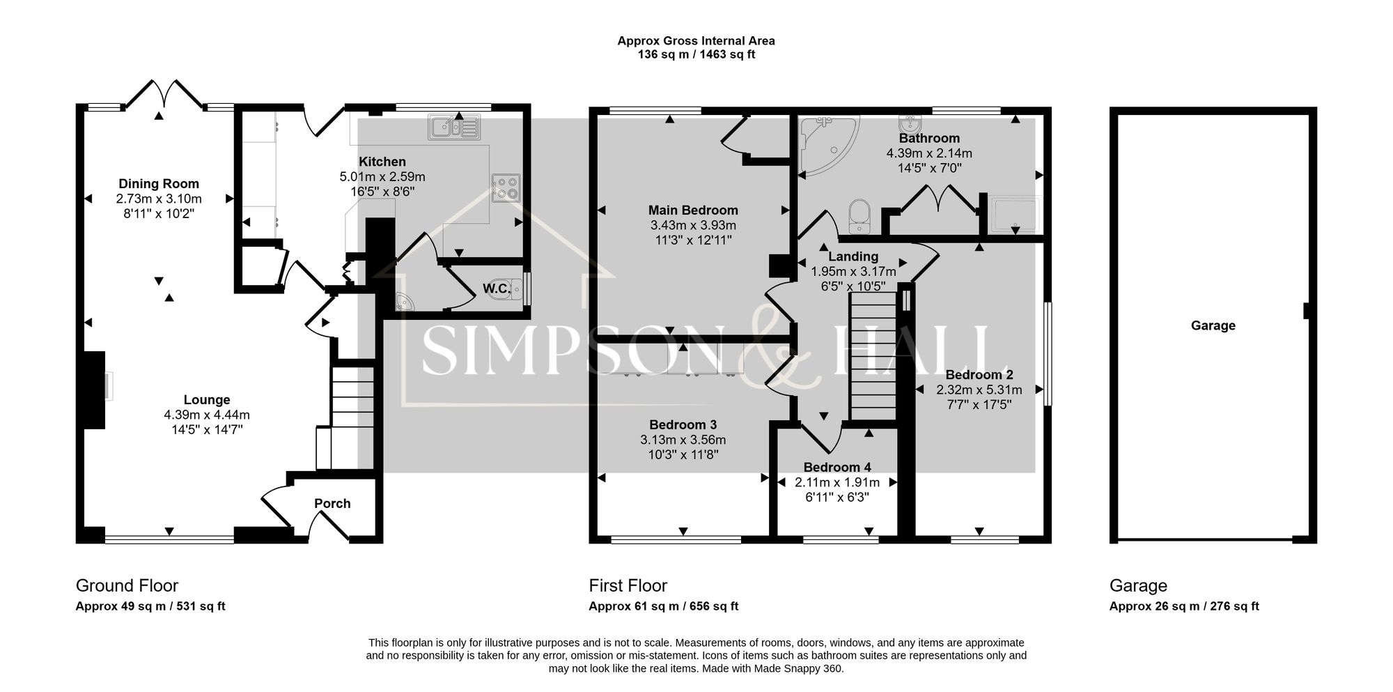 33 Ripley Road, Ashford floorplan