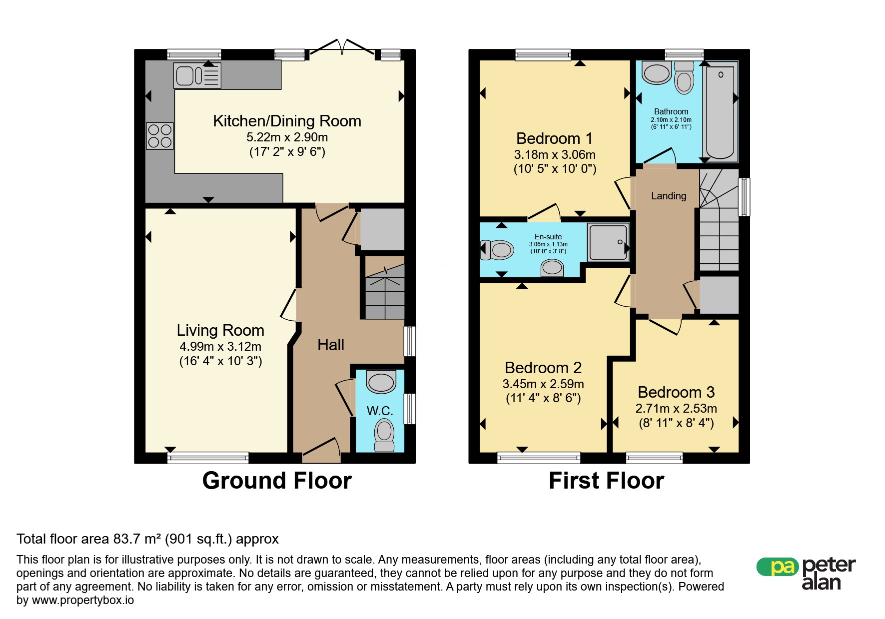 49, Heron Walk, MERTHYR TYDFIL floorplan