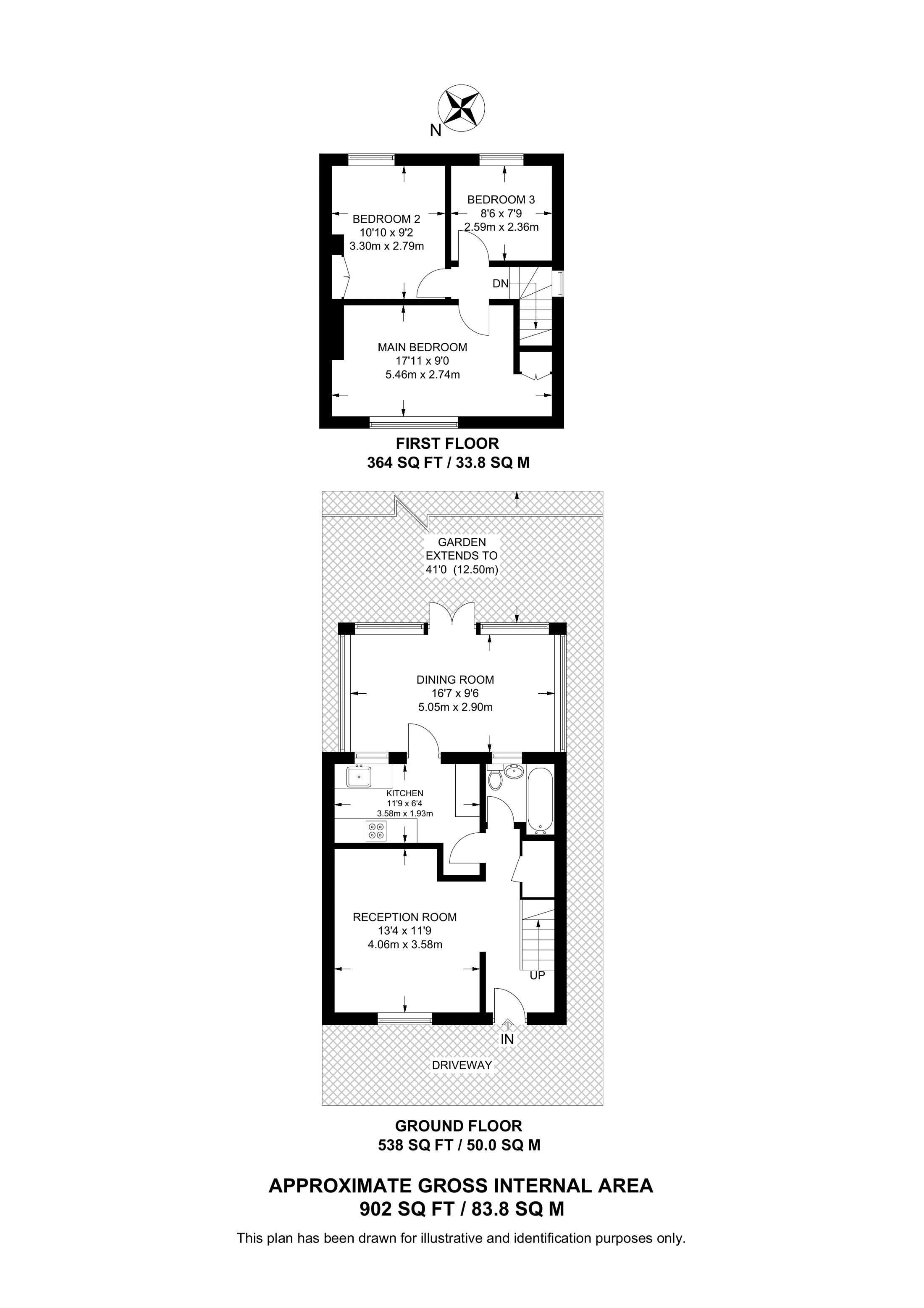 57, Central Road floorplan