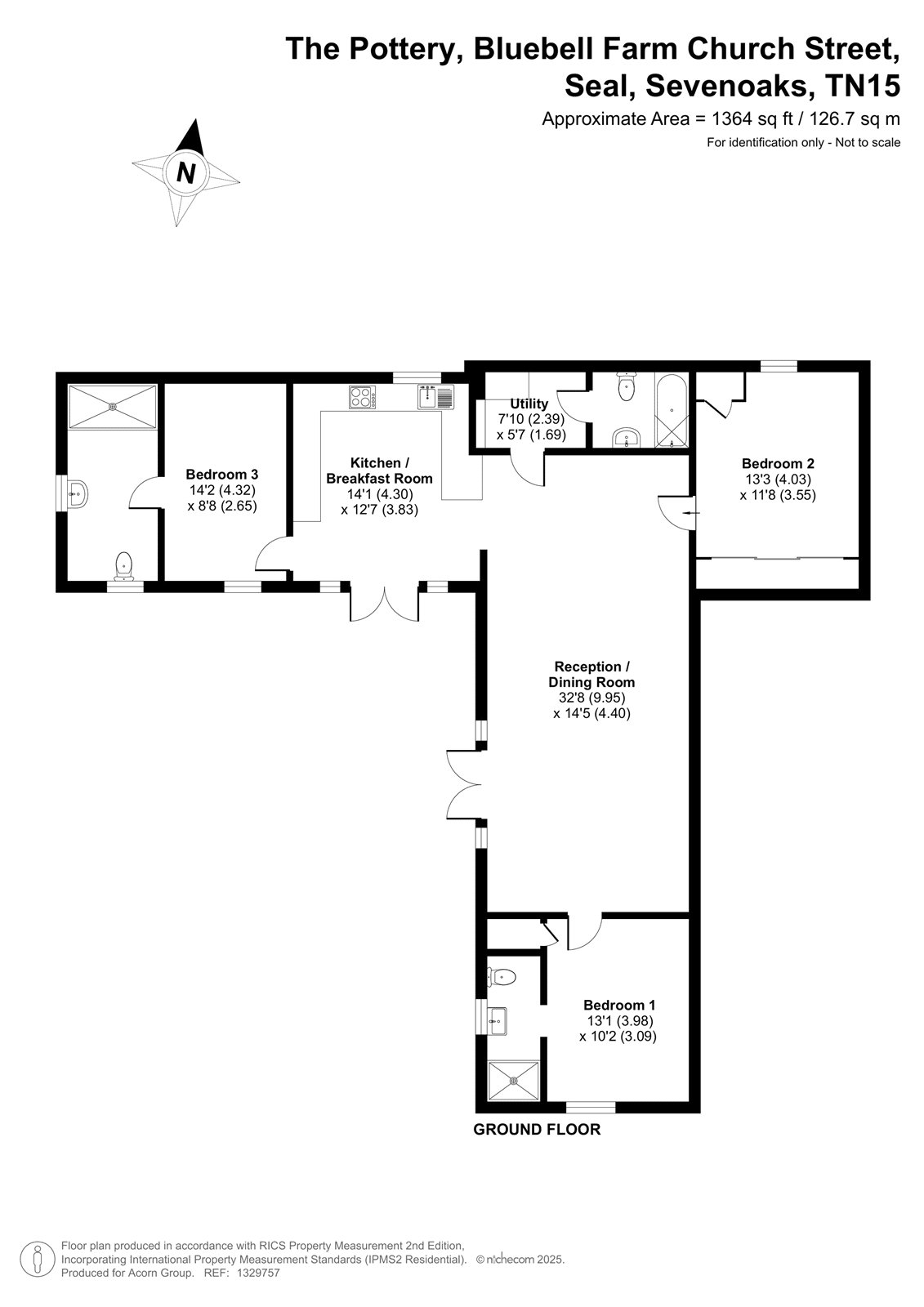 The Pottery, Bluebell Farm,, Church Street, Sevenoaks floorplan