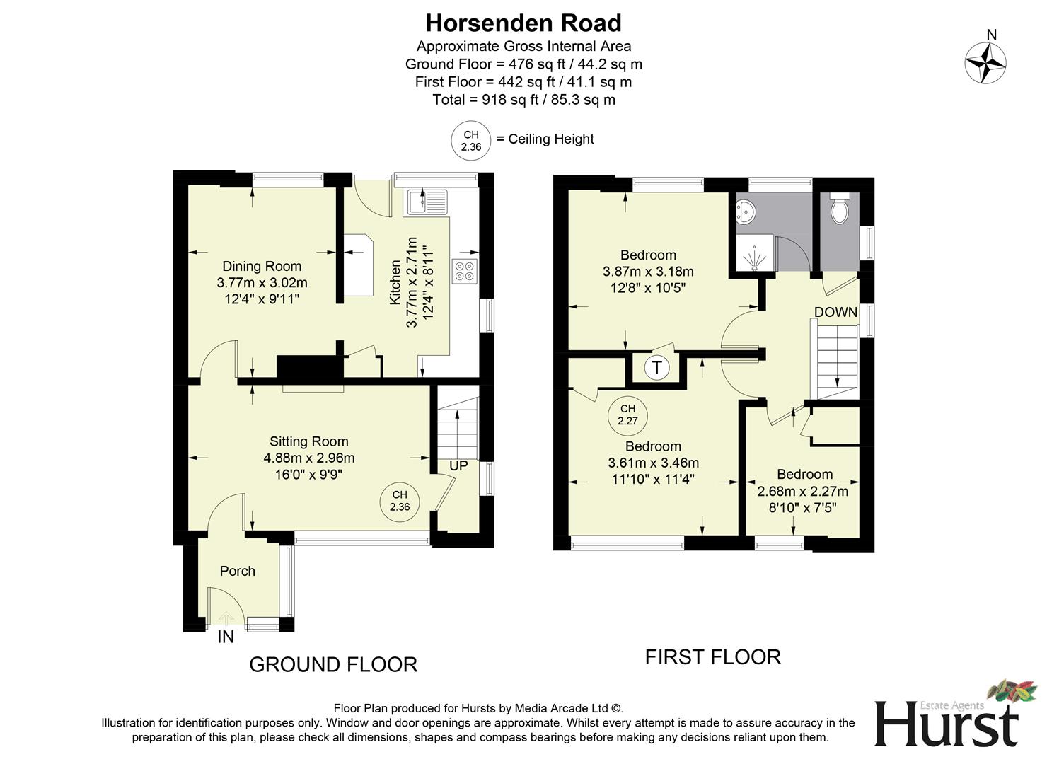 17, Horsenden Road, High Wycombe floorplan