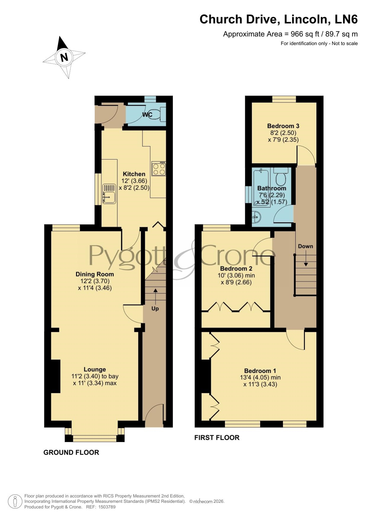 20, Church Drive, Lincoln floorplan
