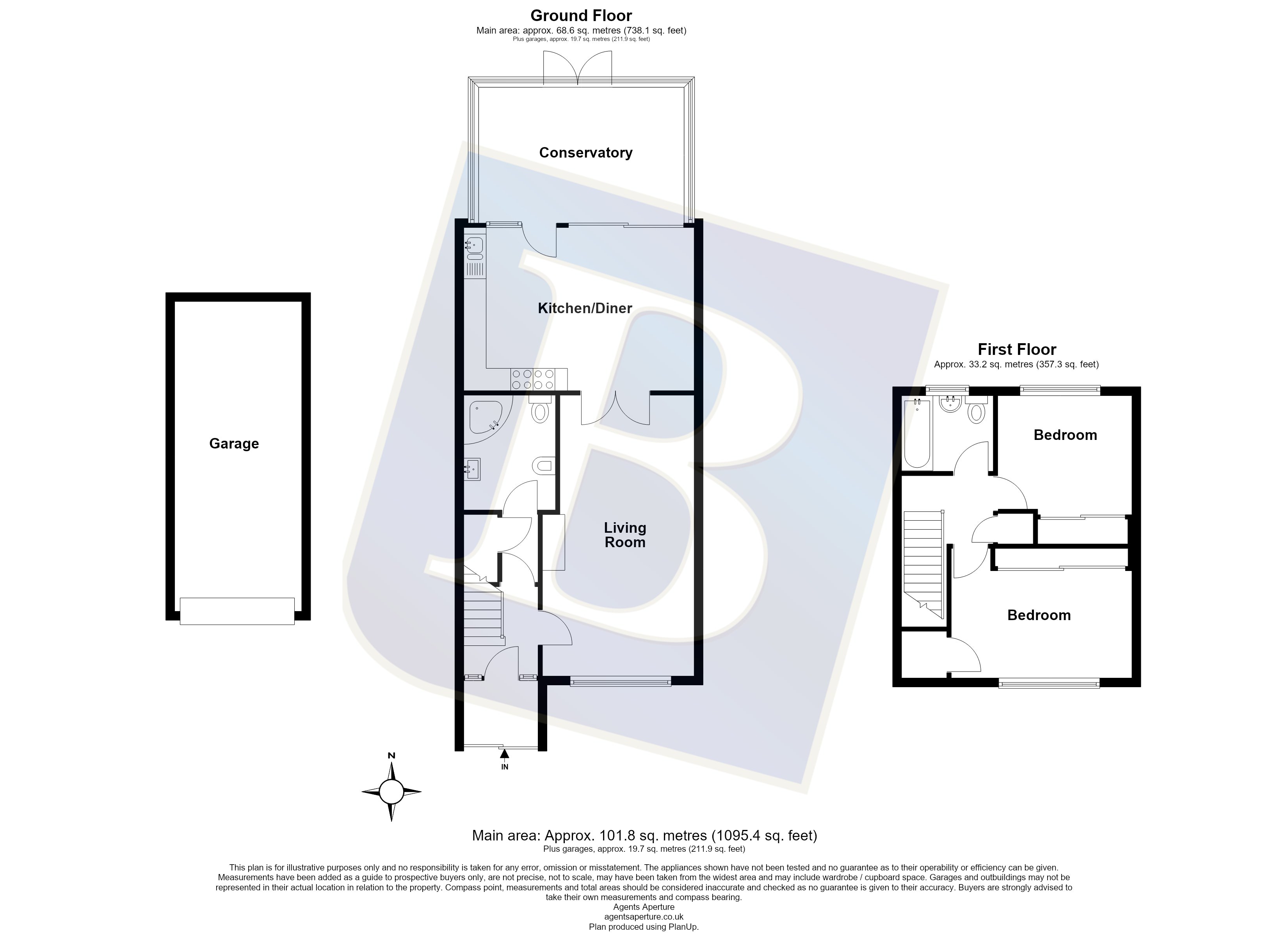 30, Gernons, Essex floorplan