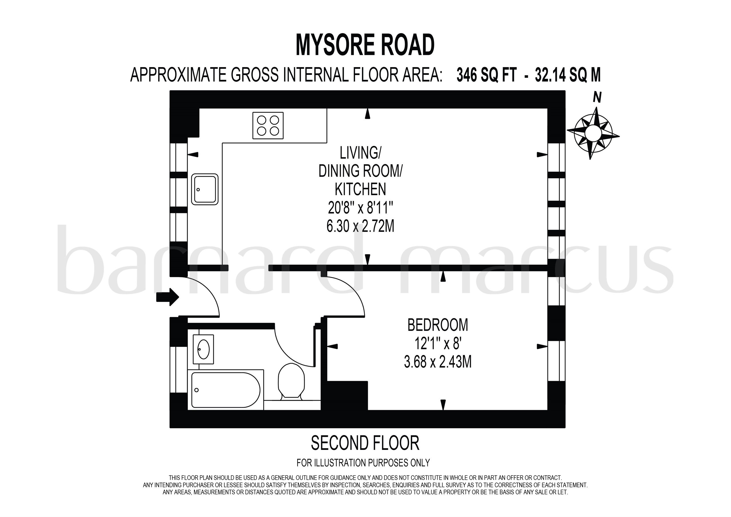 Mysore Road, London floorplan
