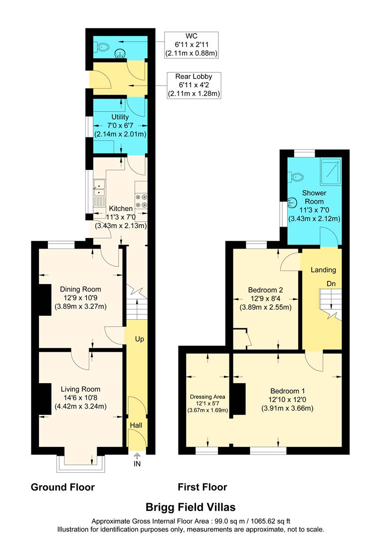 3 Brigg Field Villas, Brigg Road, Wrawby floorplan