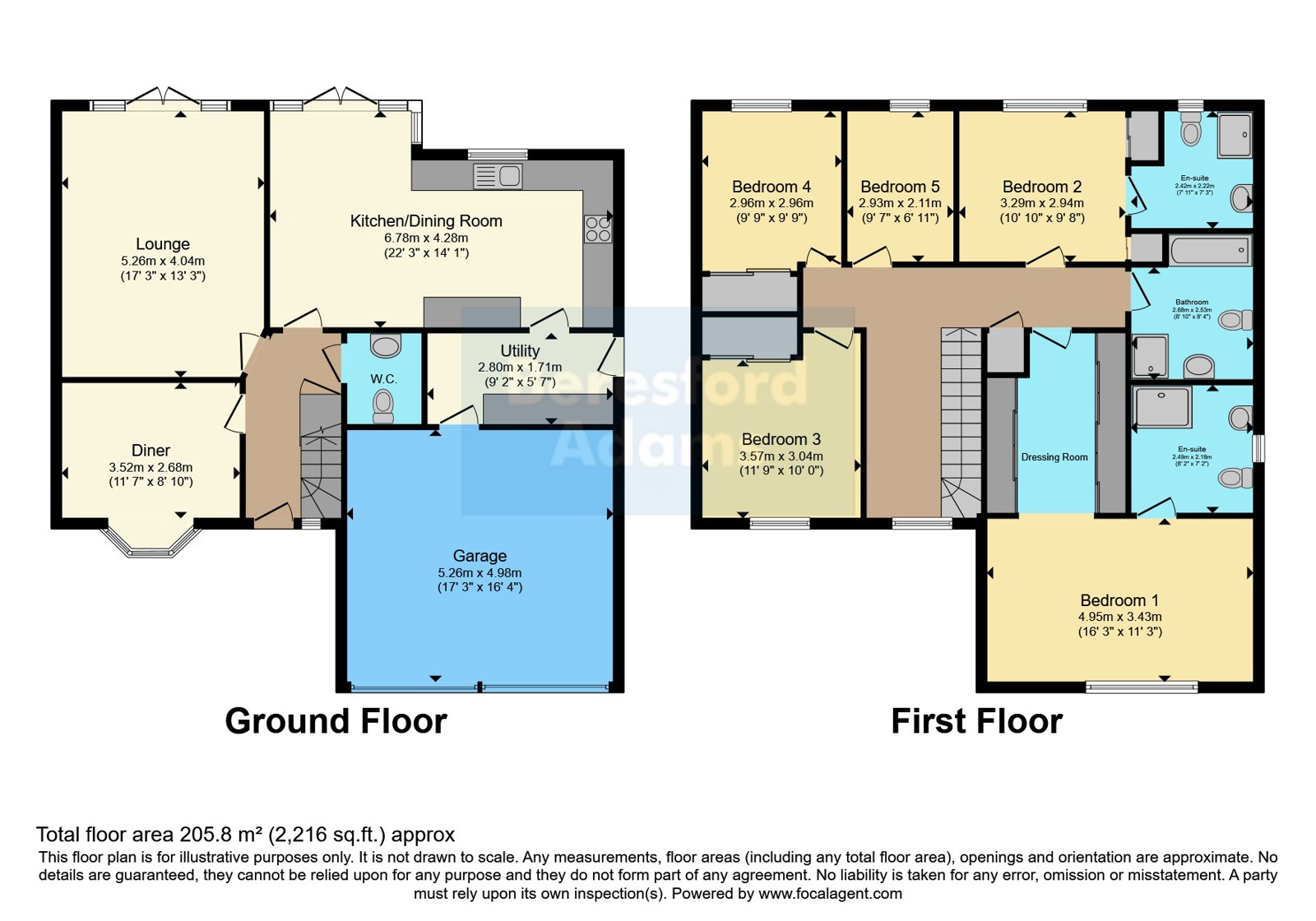 62, Clos Belyn, Conwy floorplan