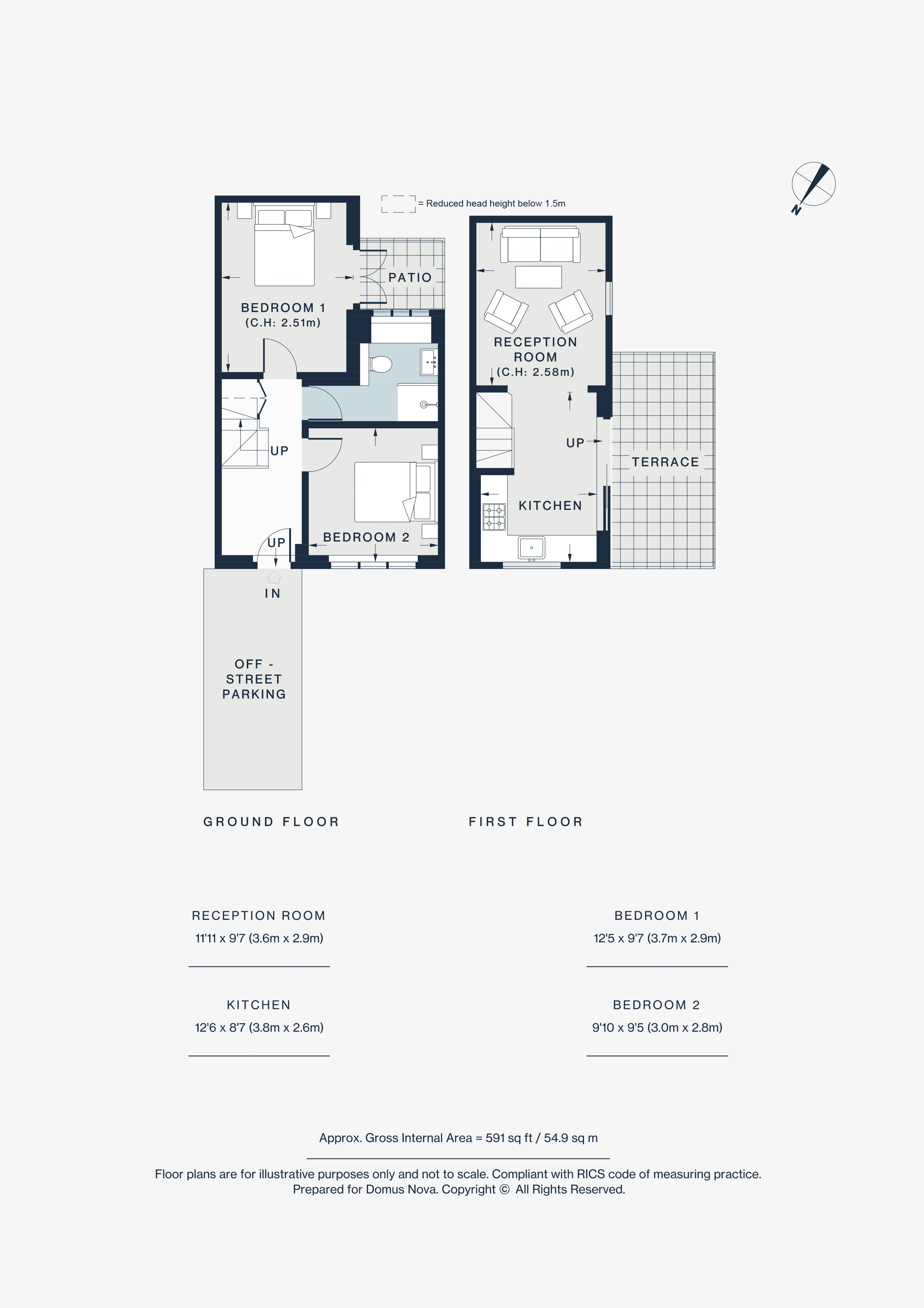 39, Munro Mews, London floorplan
