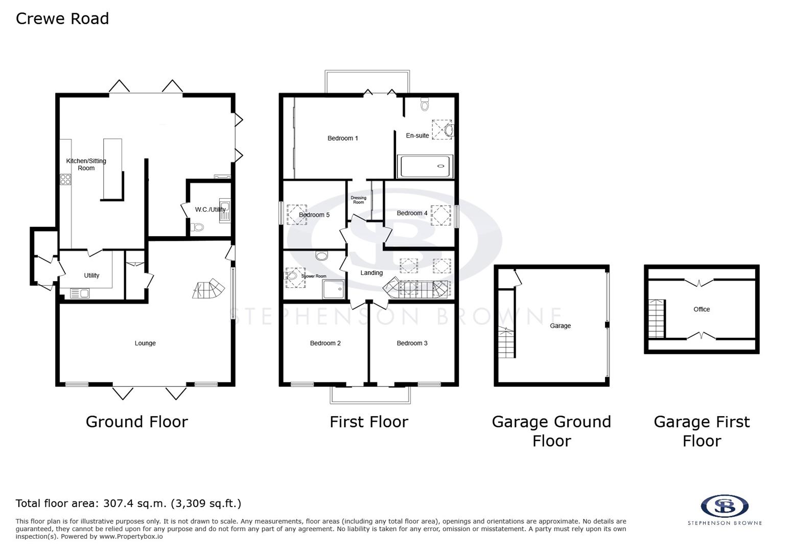 Roeness, 198a, Crewe Road, Stoke-On-Trent floorplan