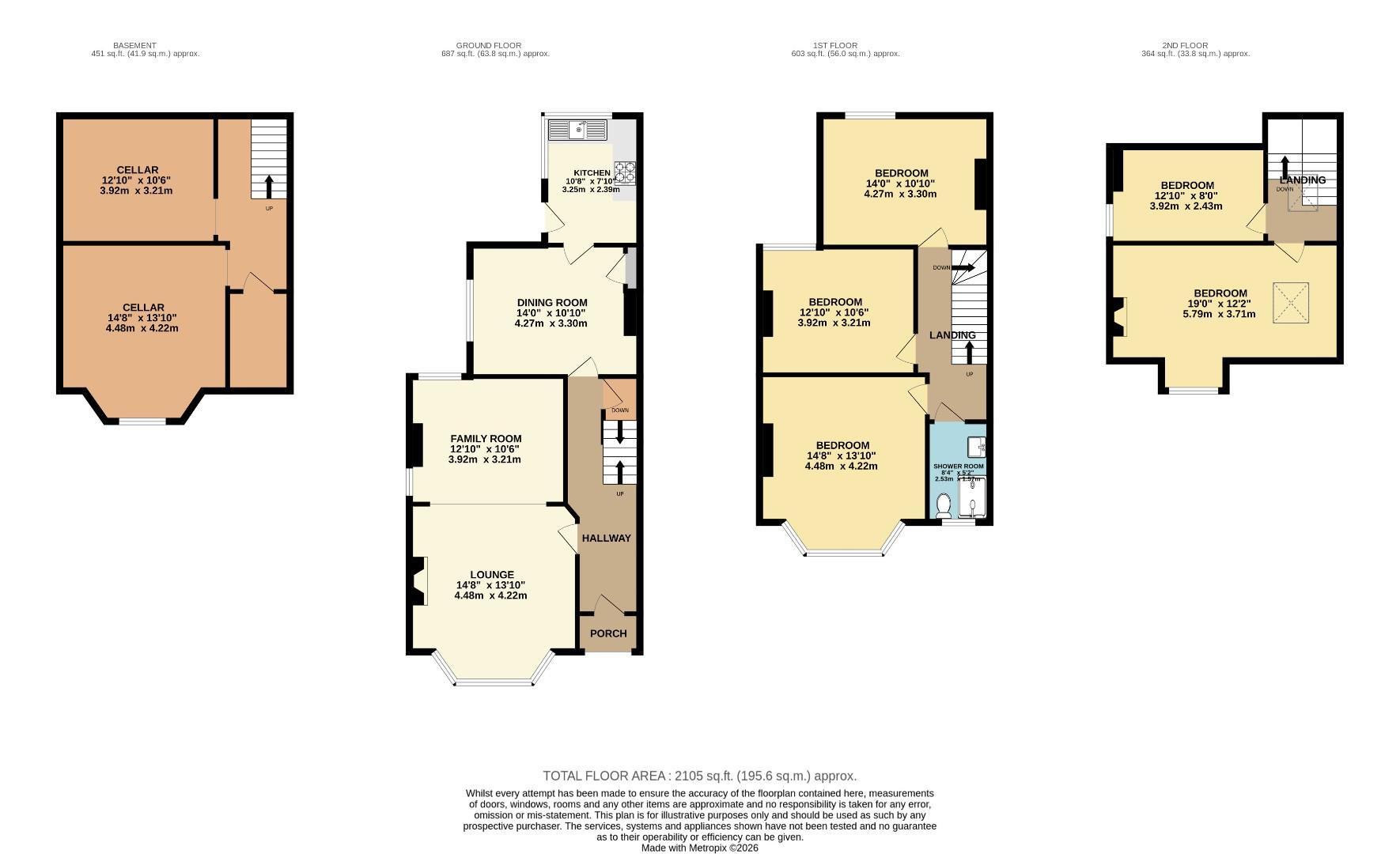 5, Napier Road, Chorlton floorplan