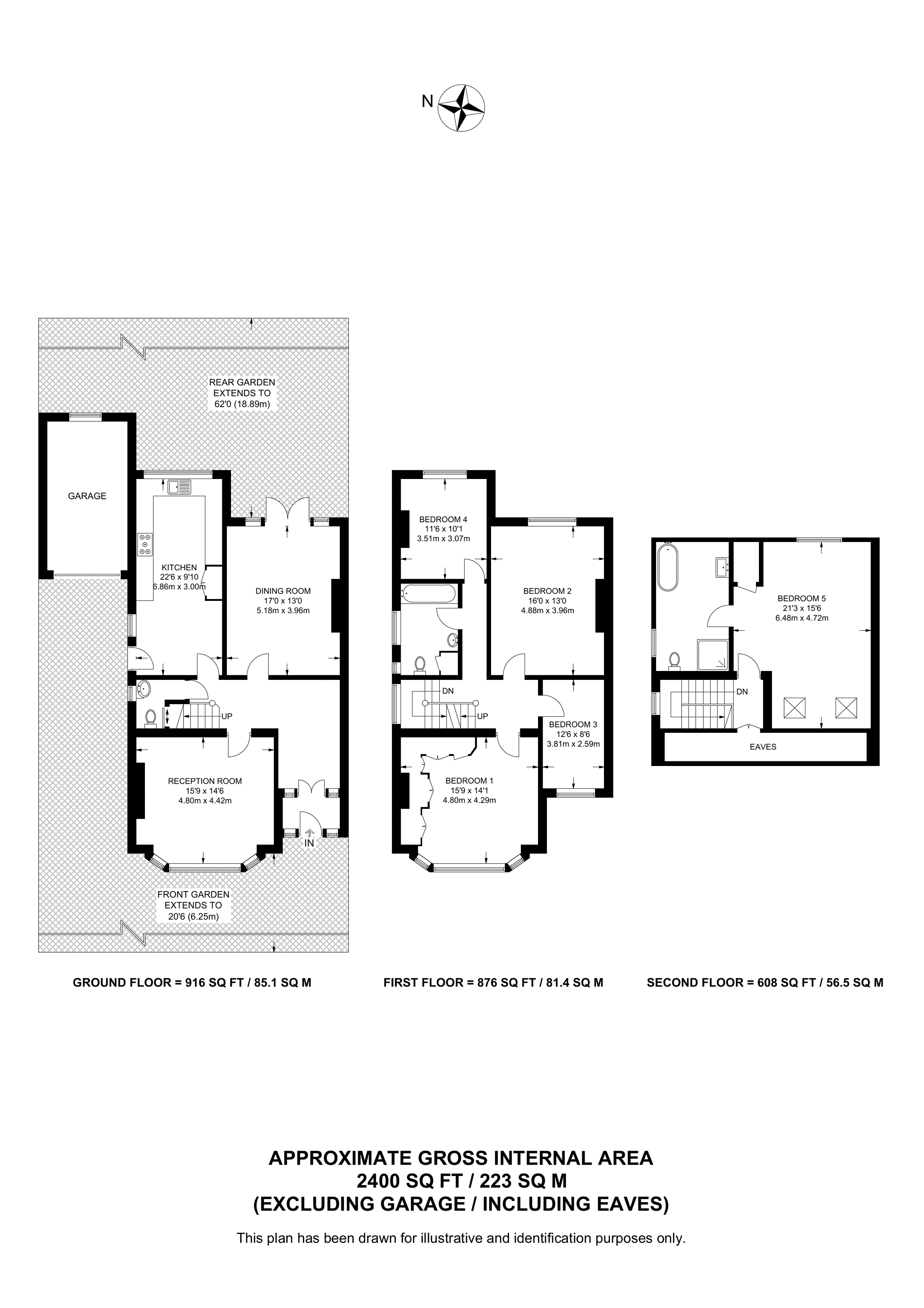 Anson Road, Willesden Green floorplan