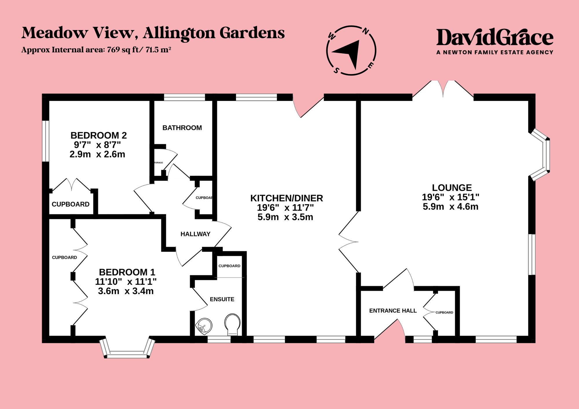 28 Meadow View Allington Gardens, Grantham floorplan