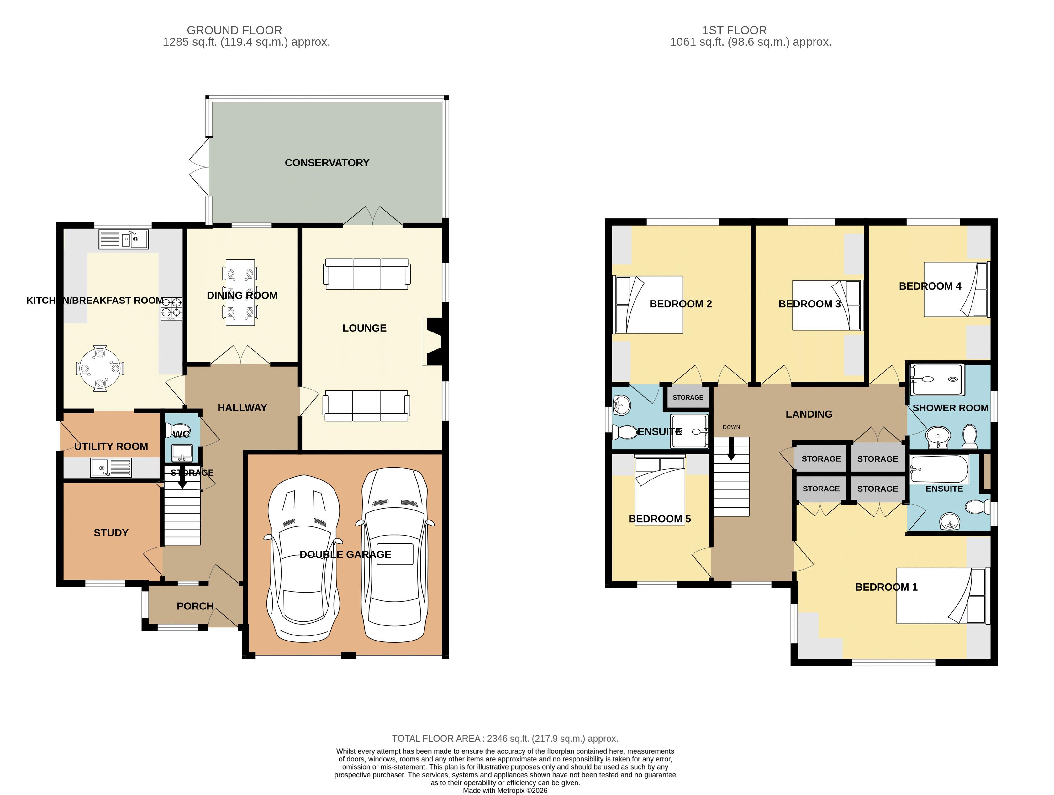 10, St. Francis Close, Maidstone floorplan