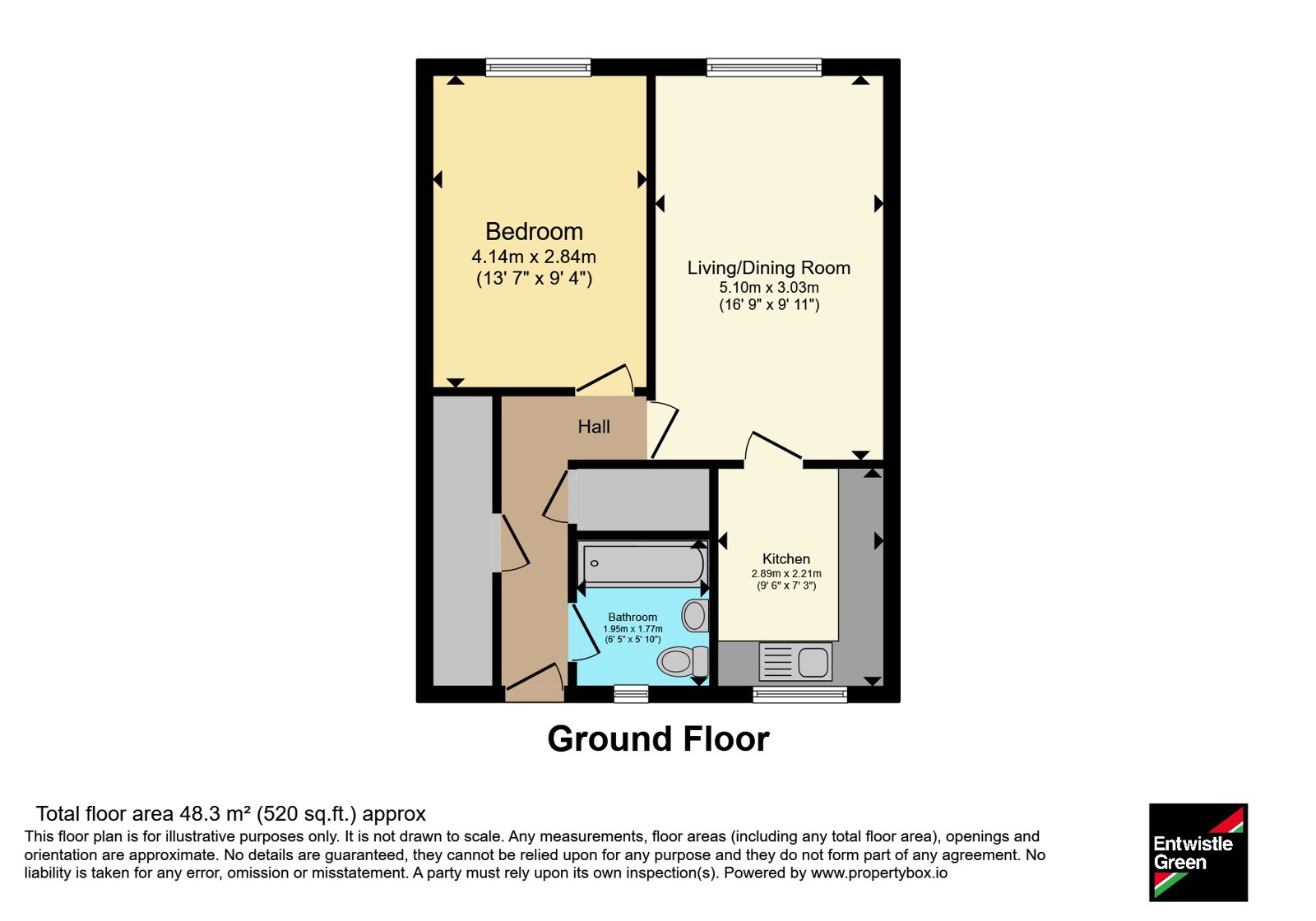 10, Kearsley Close, Merseyside floorplan