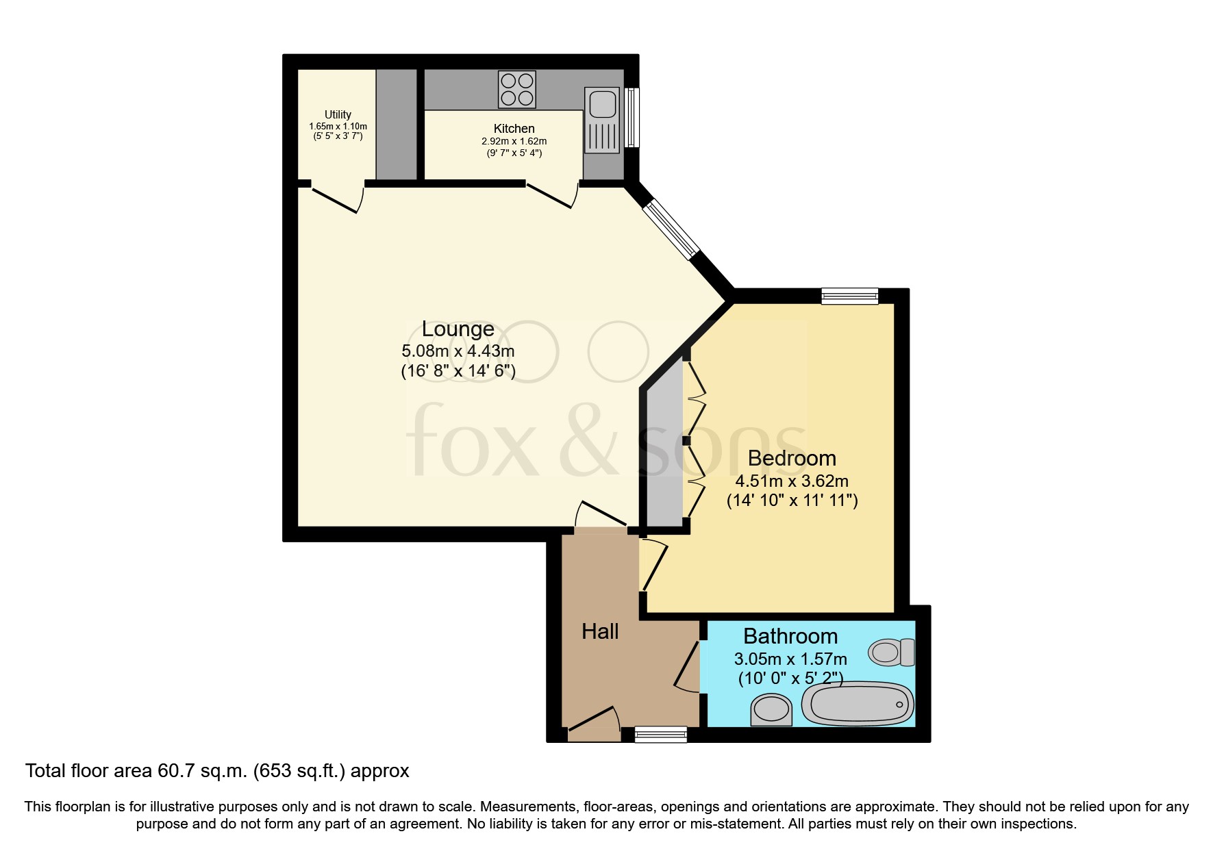 Whitley Road, Eastbourne BN22, 1 bedroom flat for sale 64446076