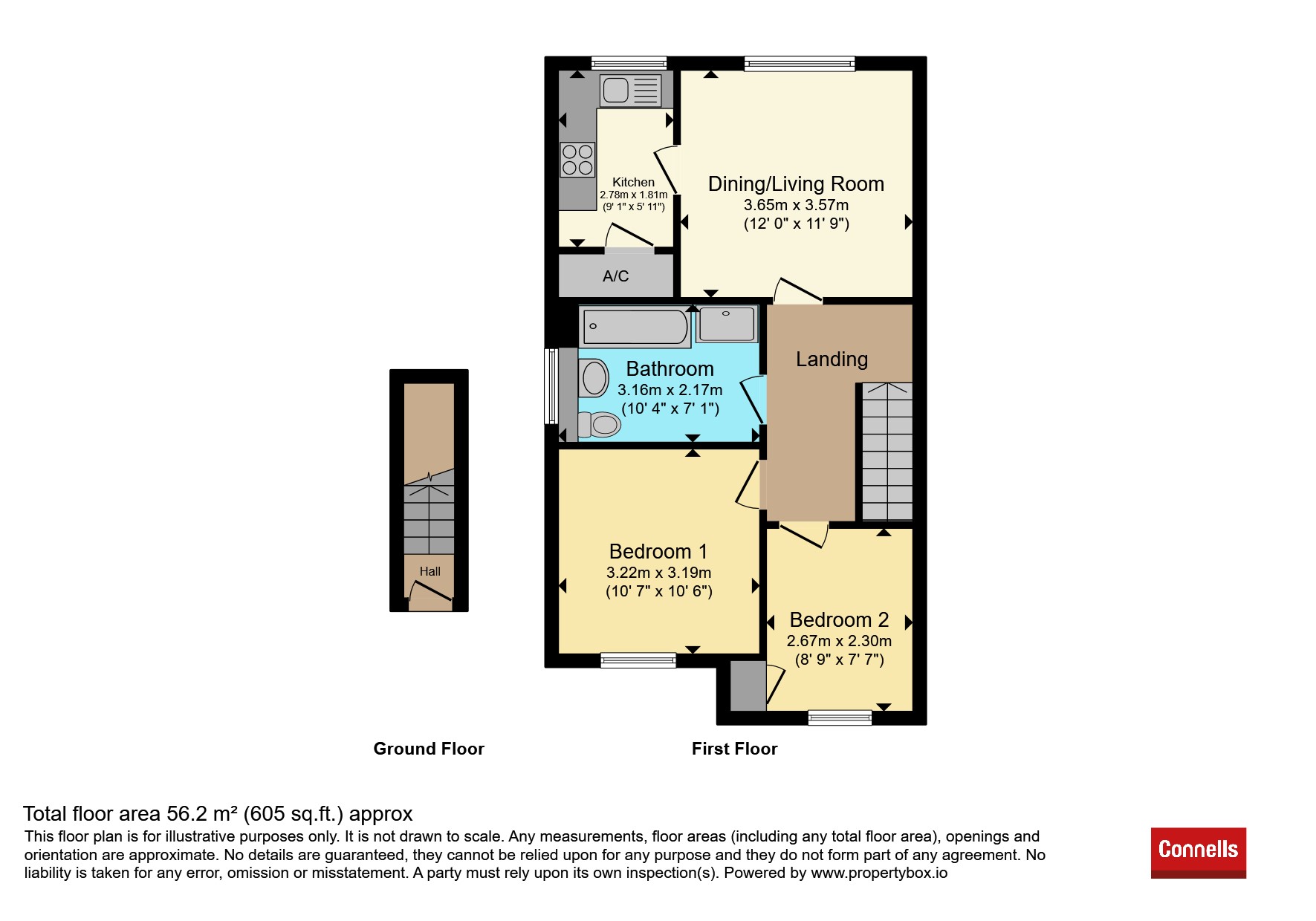7, Wentworth Close, Folkestone floorplan