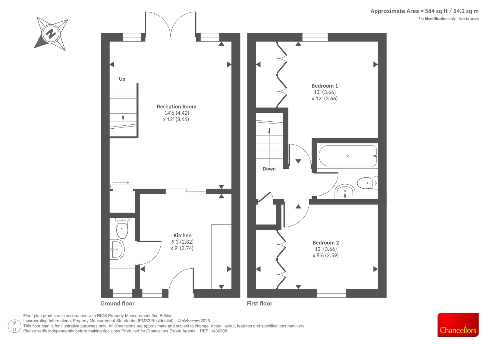 4, Hutchins Way, Hampshire floorplan