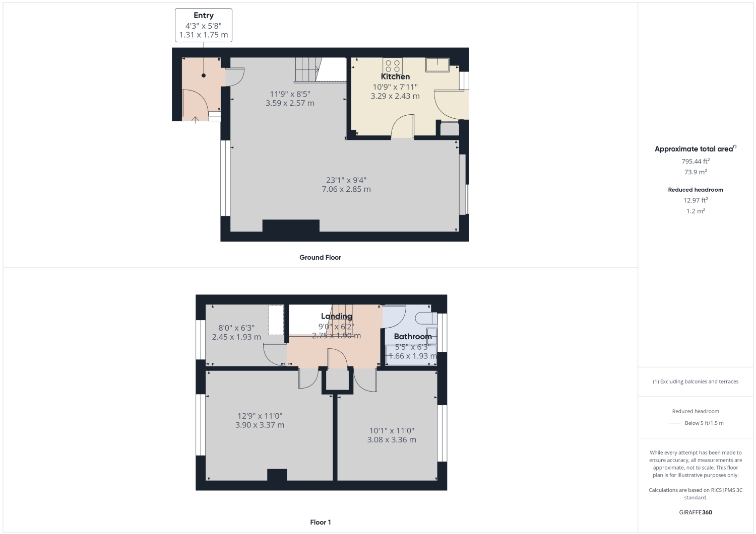 36, Albany, Stonehouse floorplan