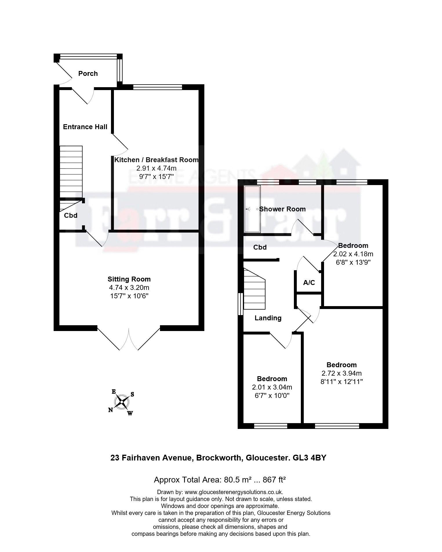 3 Bedrooms Semi-detached house for sale in Fairhaven Avenue, Brockworth, Gloucester GL3