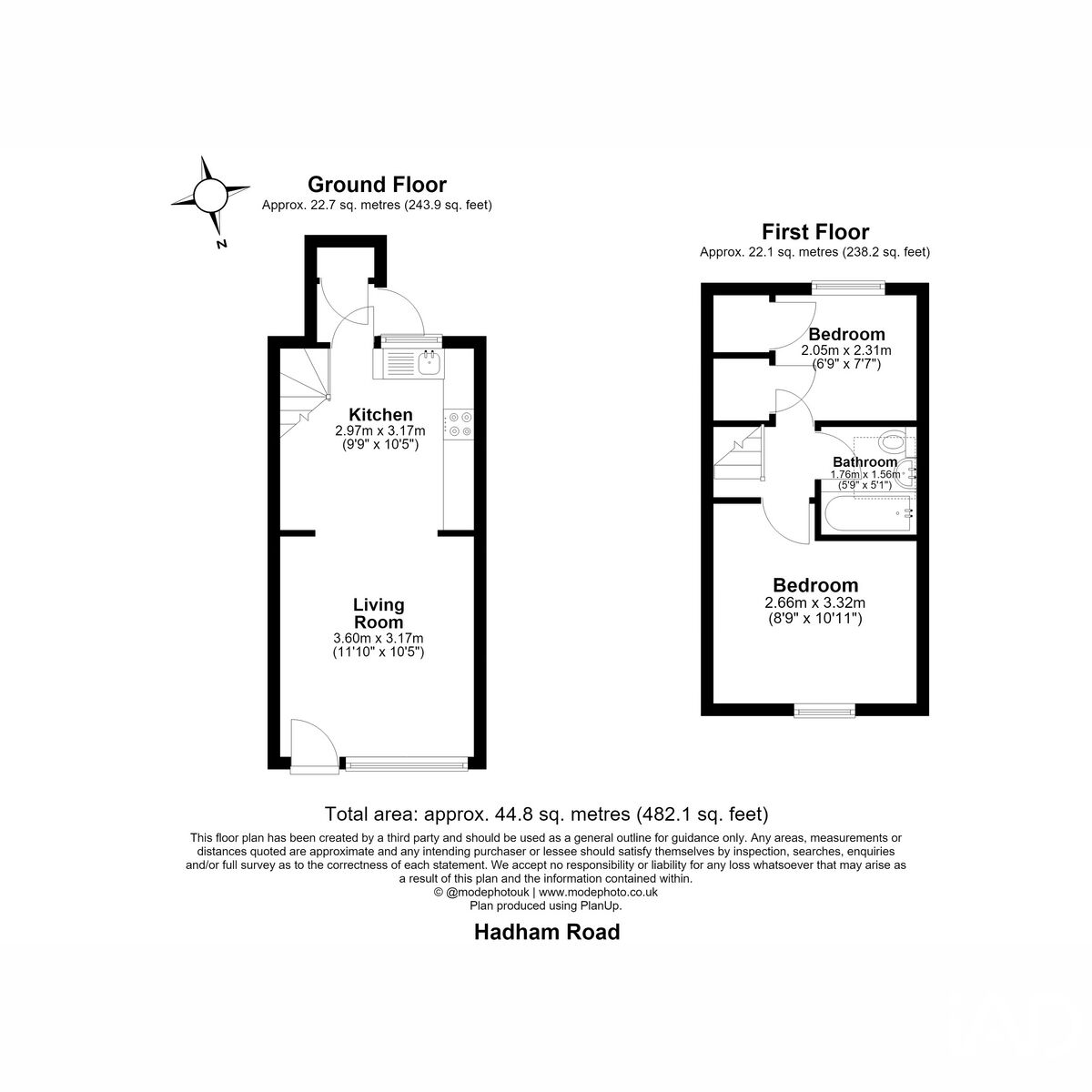 69, Hadham Road, Bishop's Stortford floorplan