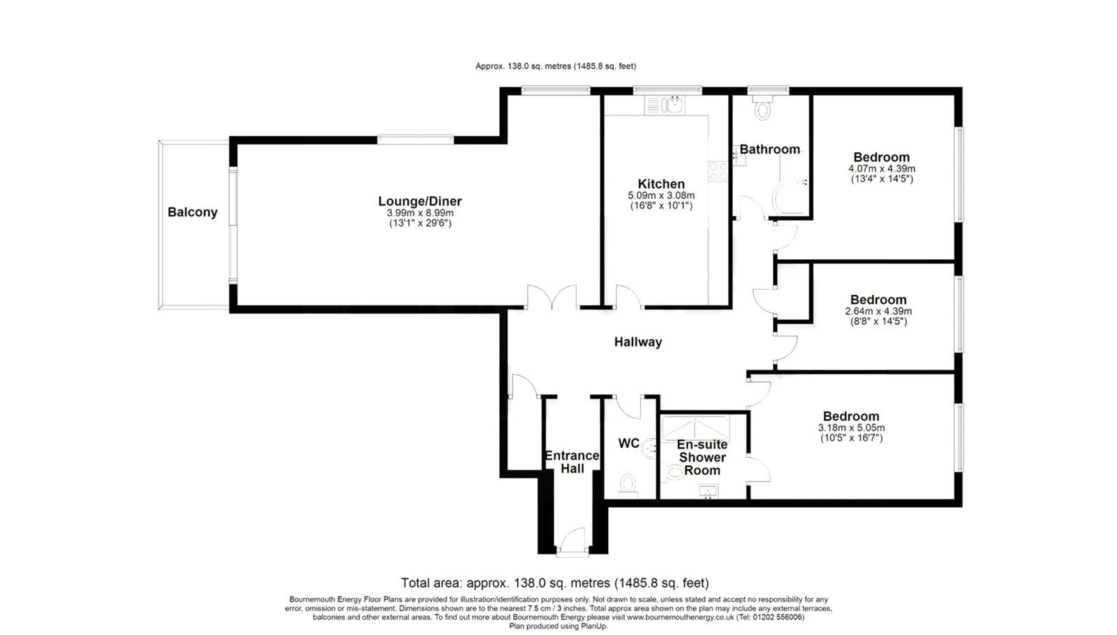 9, 9, Avalon, Dorset floorplan
