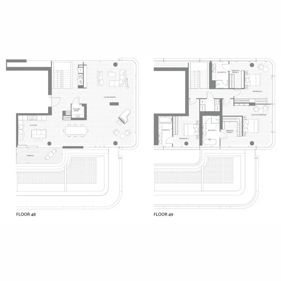 Principal Place, London floorplan