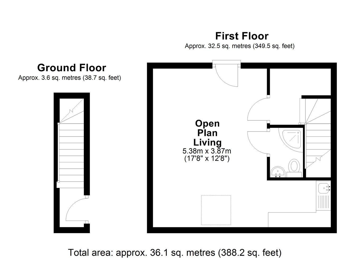 12, Faraday Gardens, Hitchin floorplan