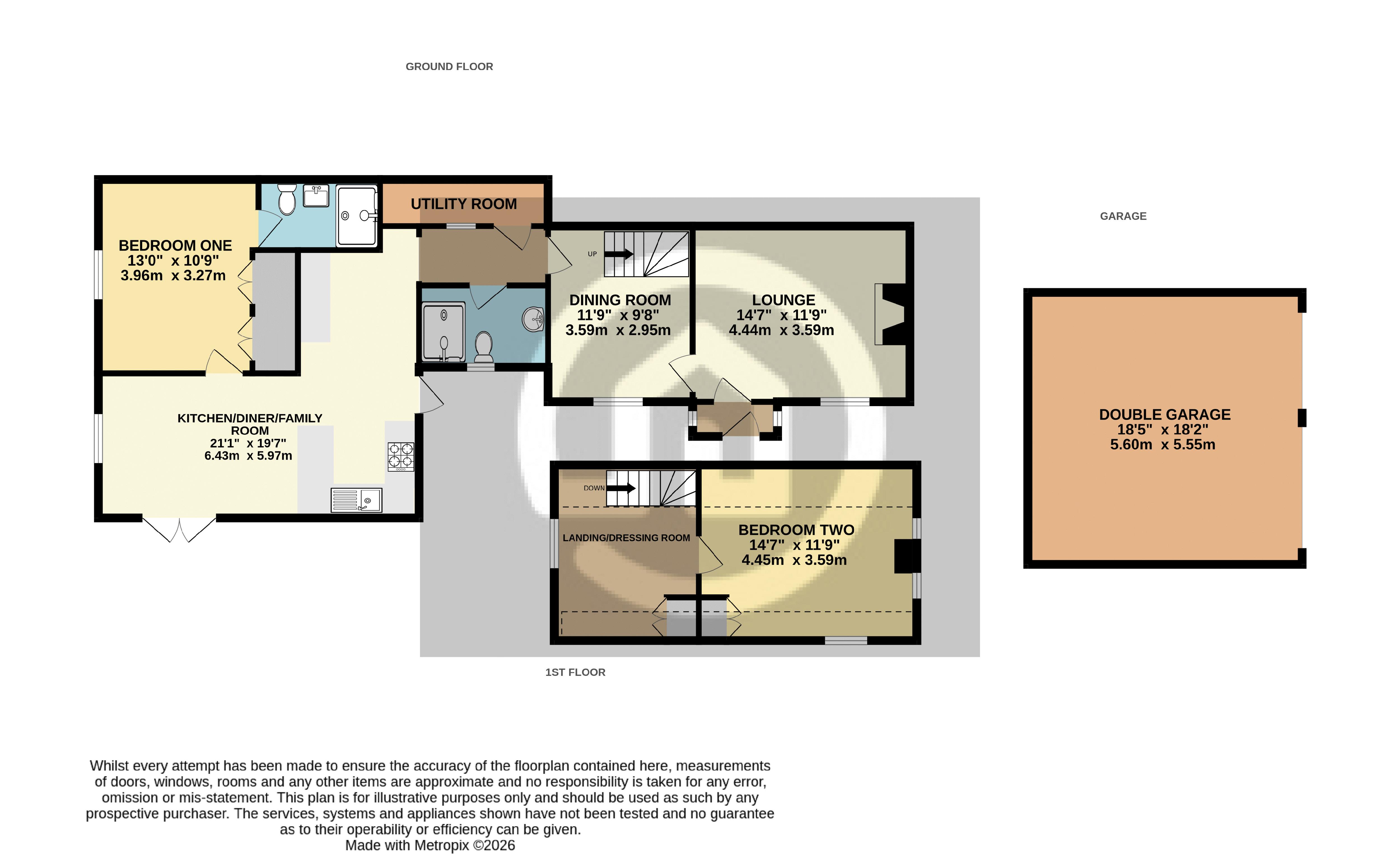 24, Plummers Lane, Bedford floorplan