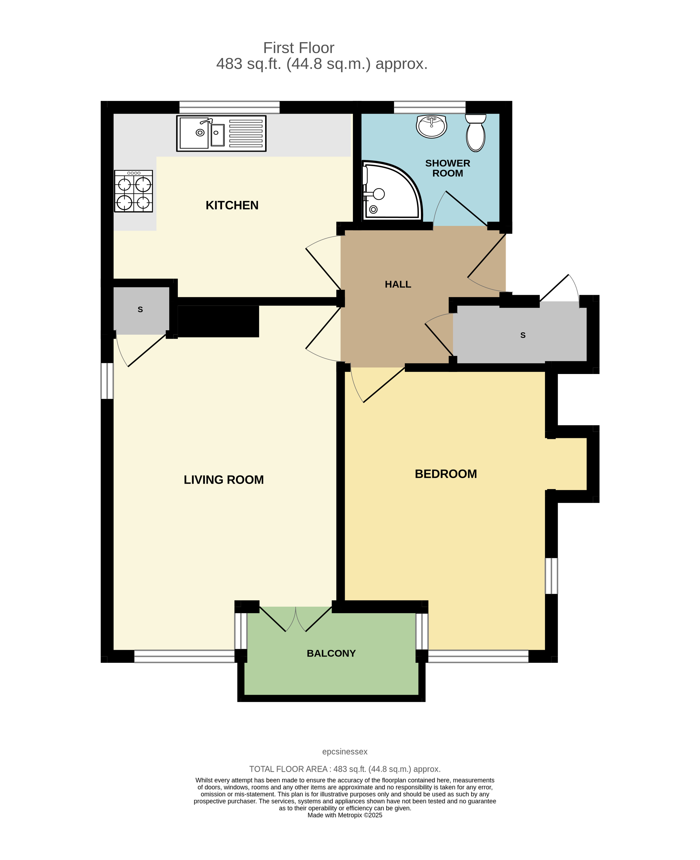 14, Whittington Road, Brentwood floorplan