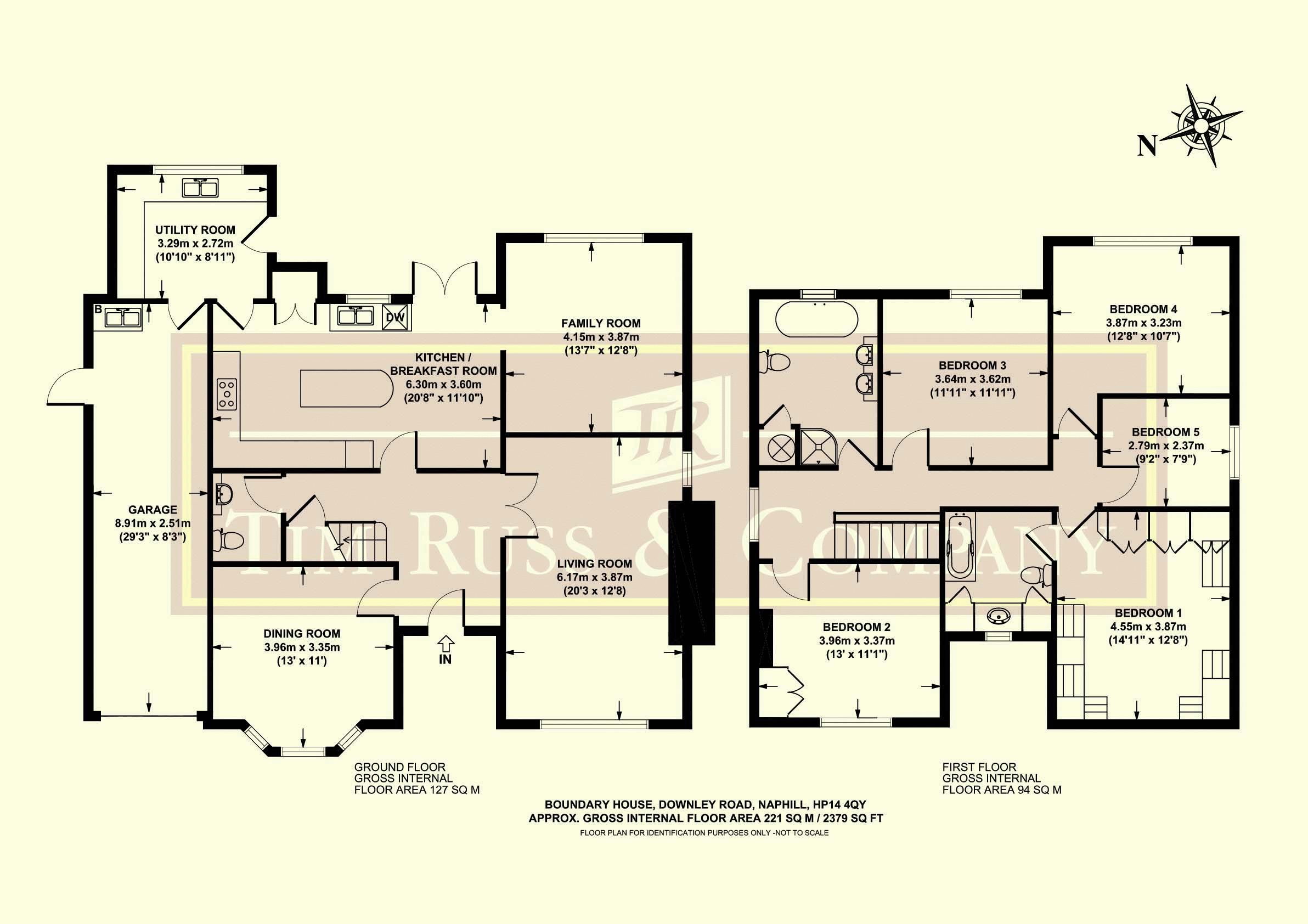 5 Bedrooms Detached house to rent in Downley Road, Naphill, High Wycombe HP14