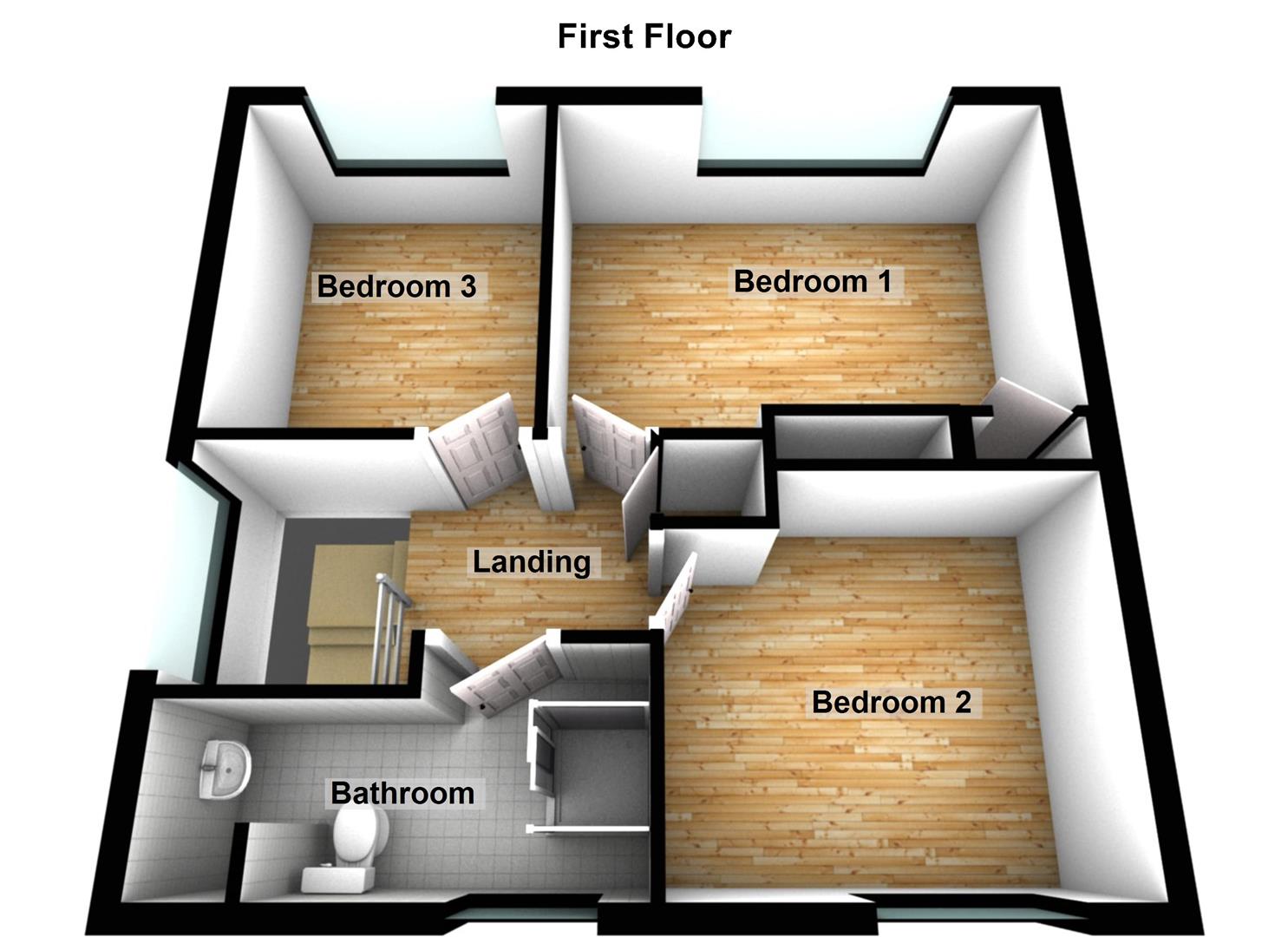 3, Dromena Gardens, Newtownards floorplan