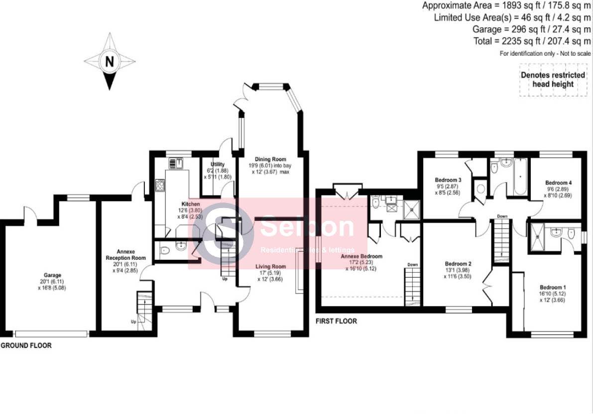 1, Hawkins Way, Fleet floorplan