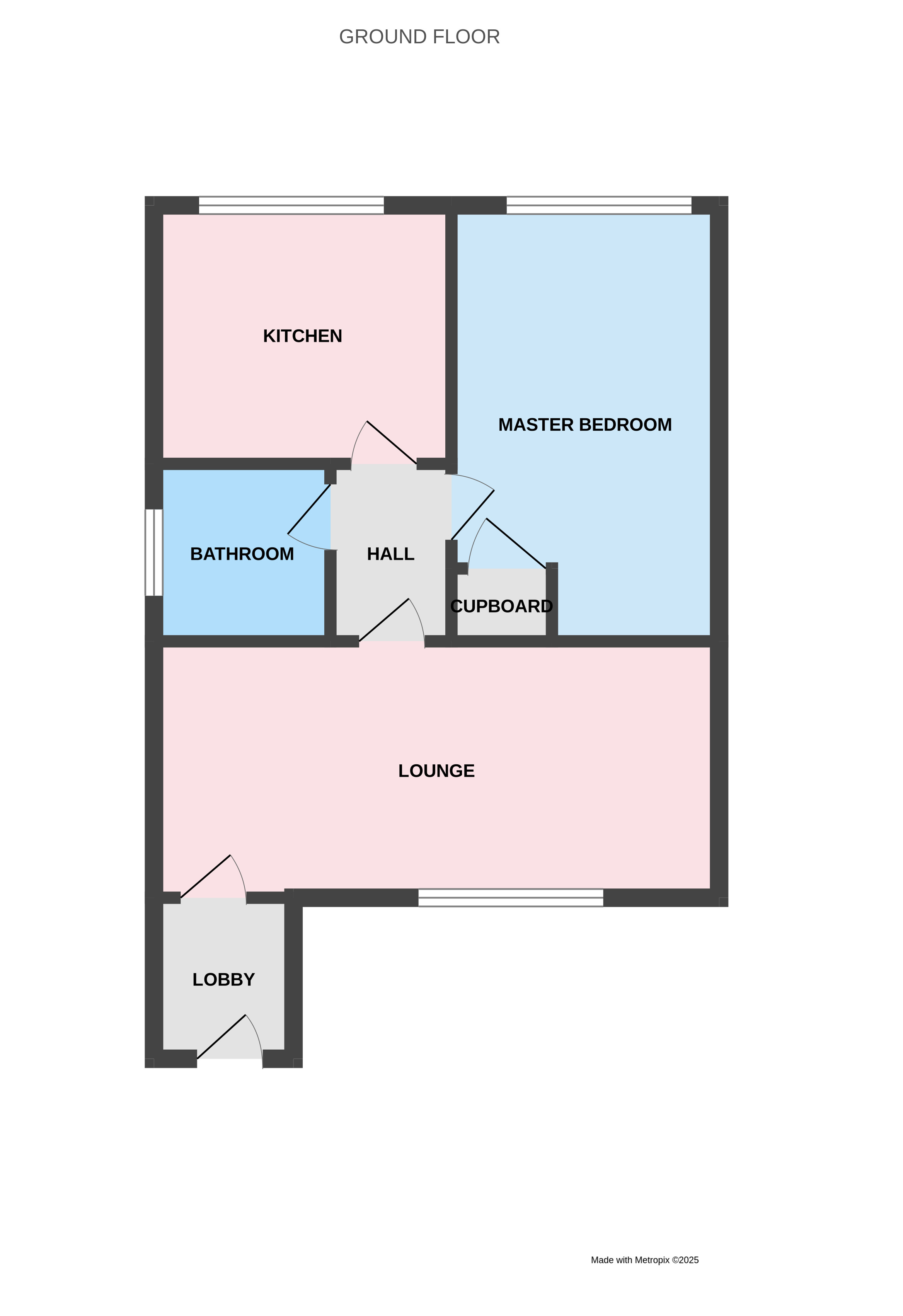 1, Flaxton Walk, Wolverhampton floorplan
