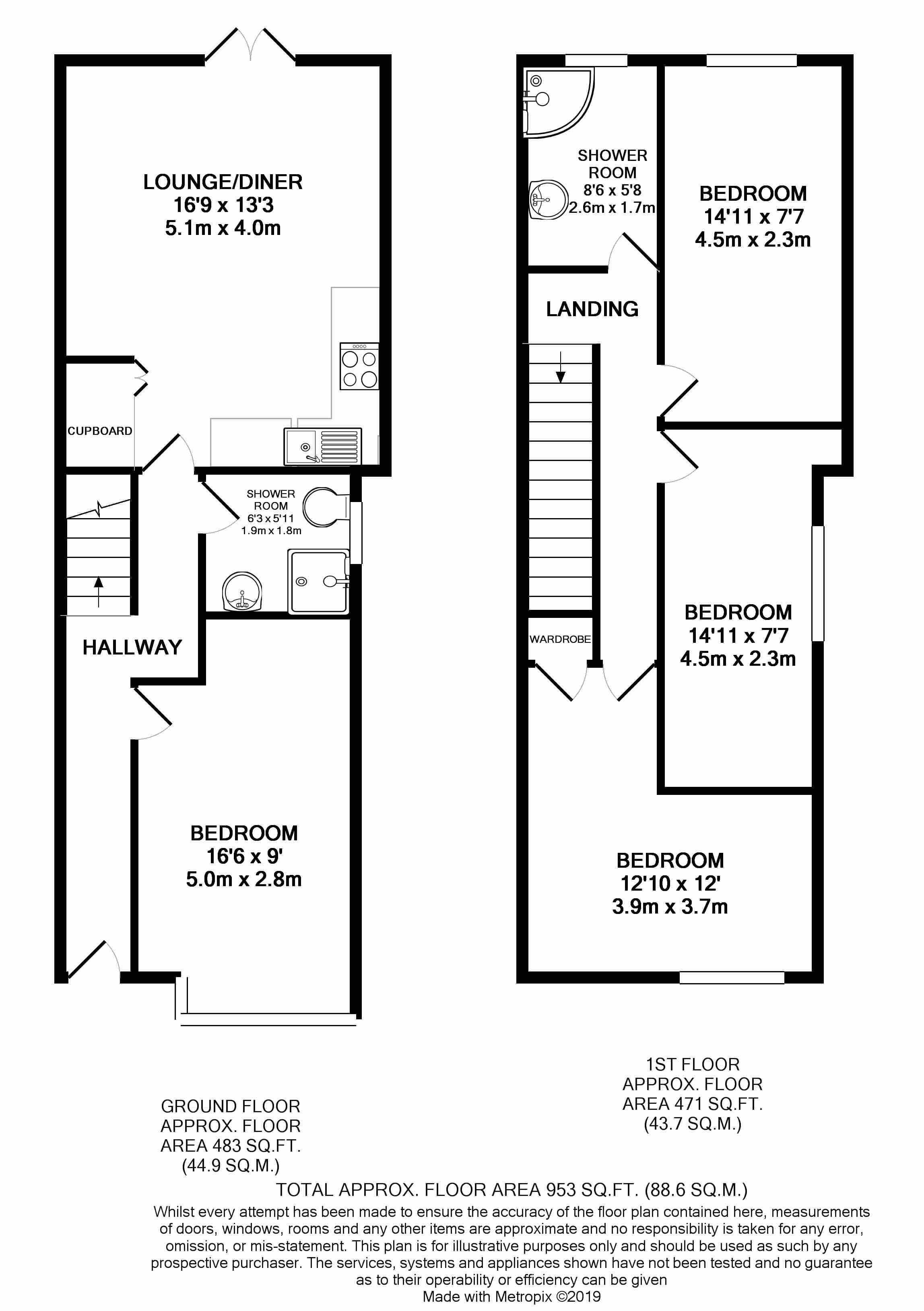 92, Toronto Road, Bristol floorplan