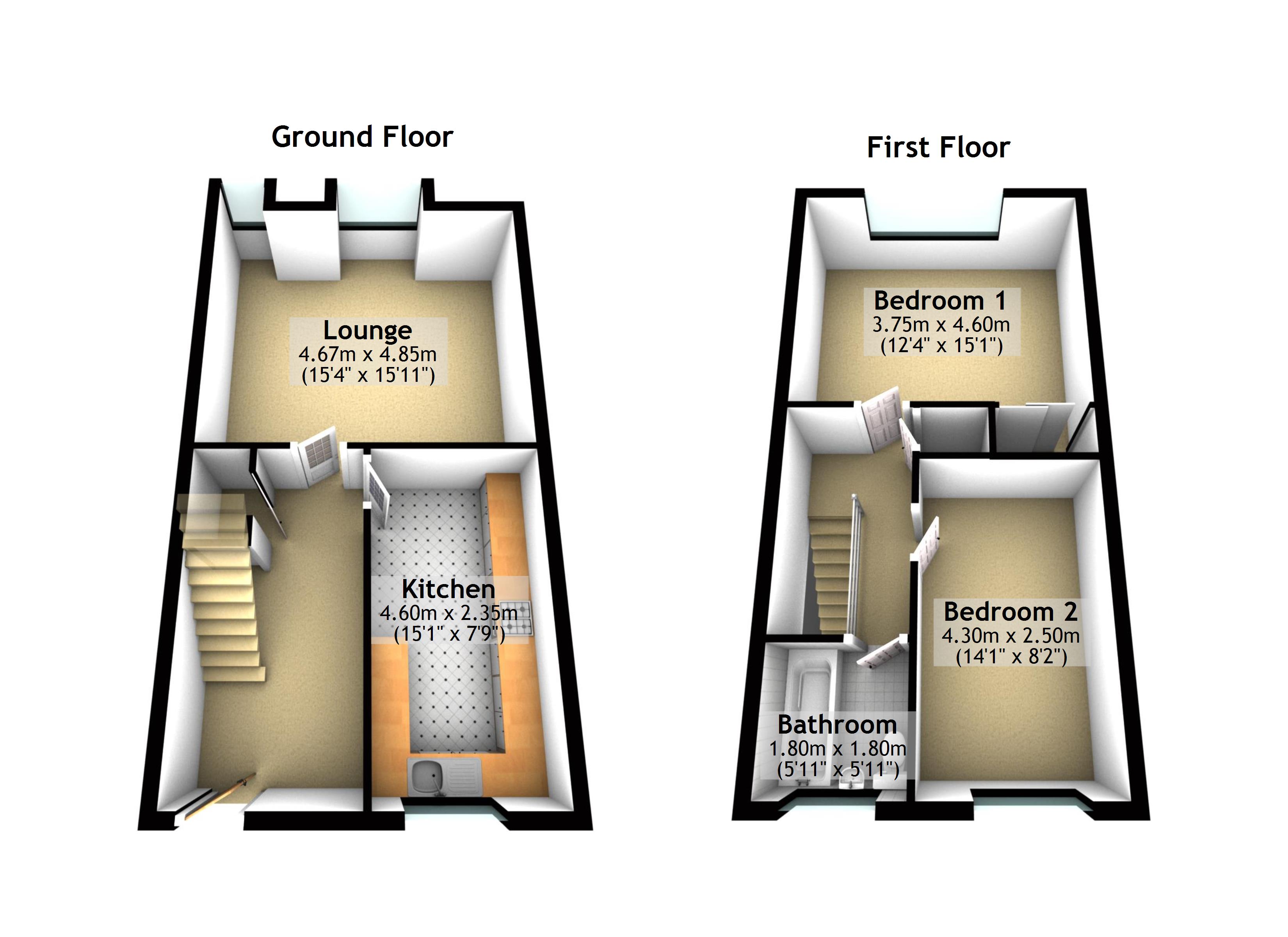 2 Bedrooms Maisonette for sale in Mid Beveridgewell, Dunfermline, Fife KY12