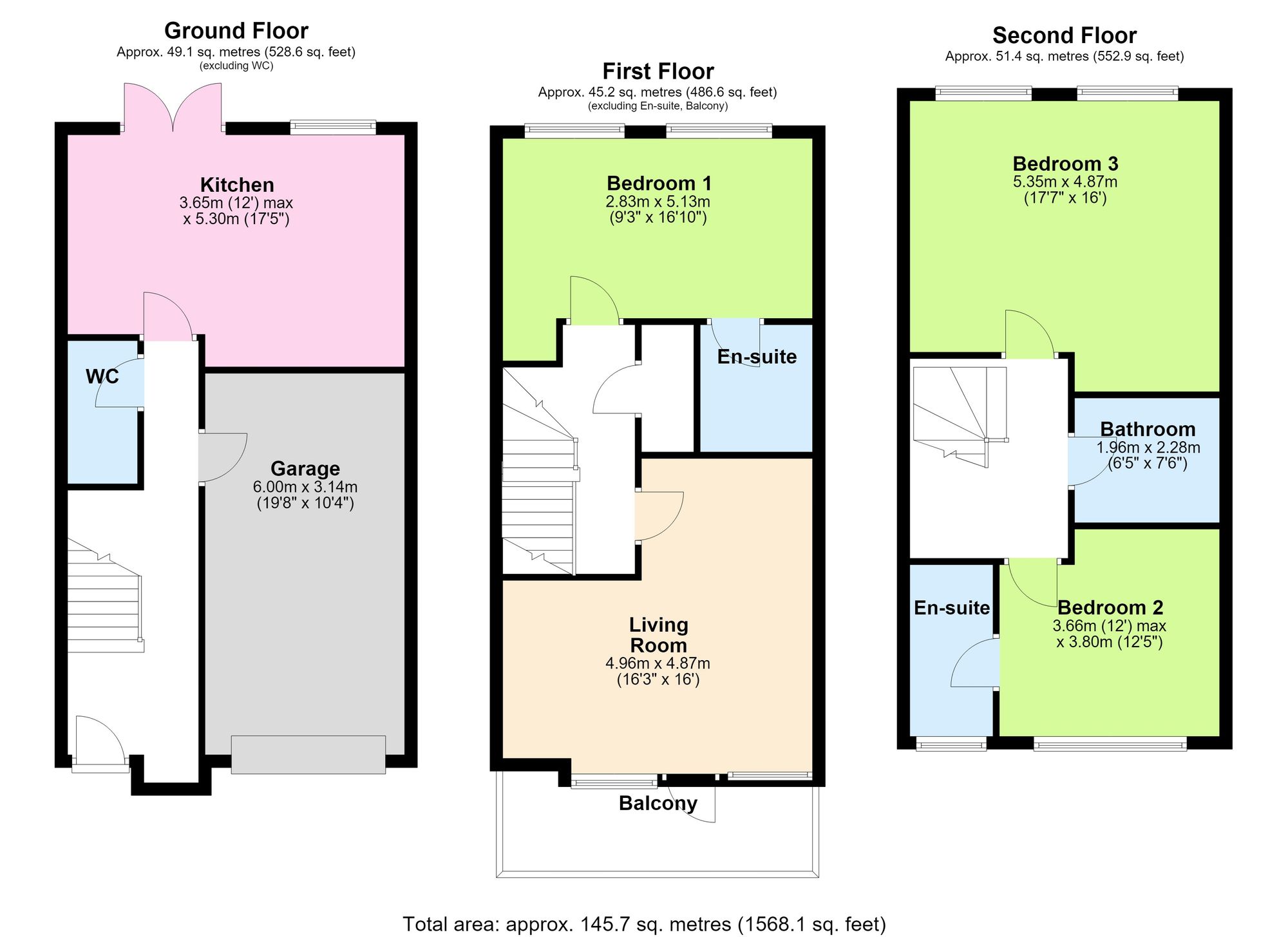 3 Sharkham Drive, Brixham floorplan