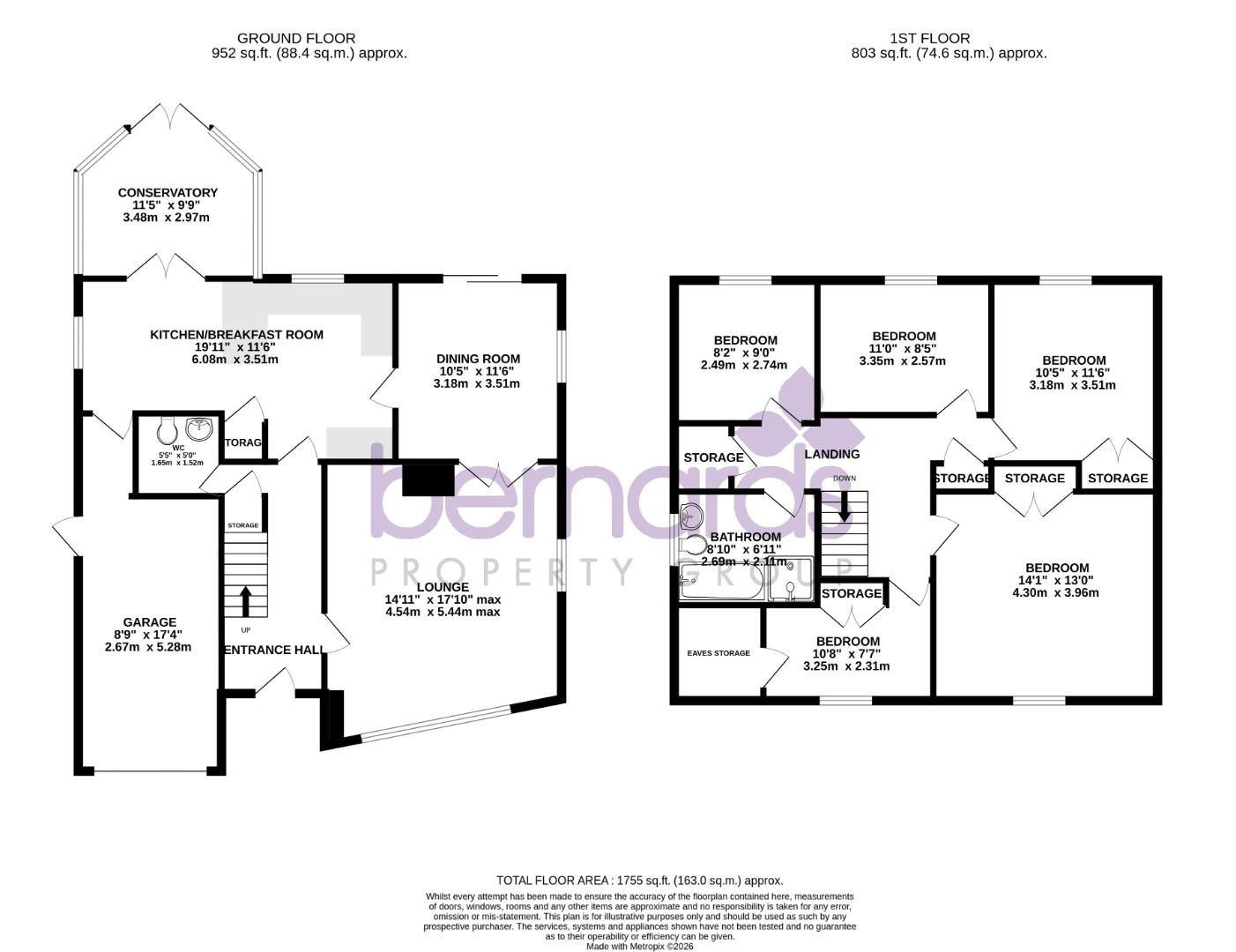 23, Goodwood Close, Waterlooville floorplan