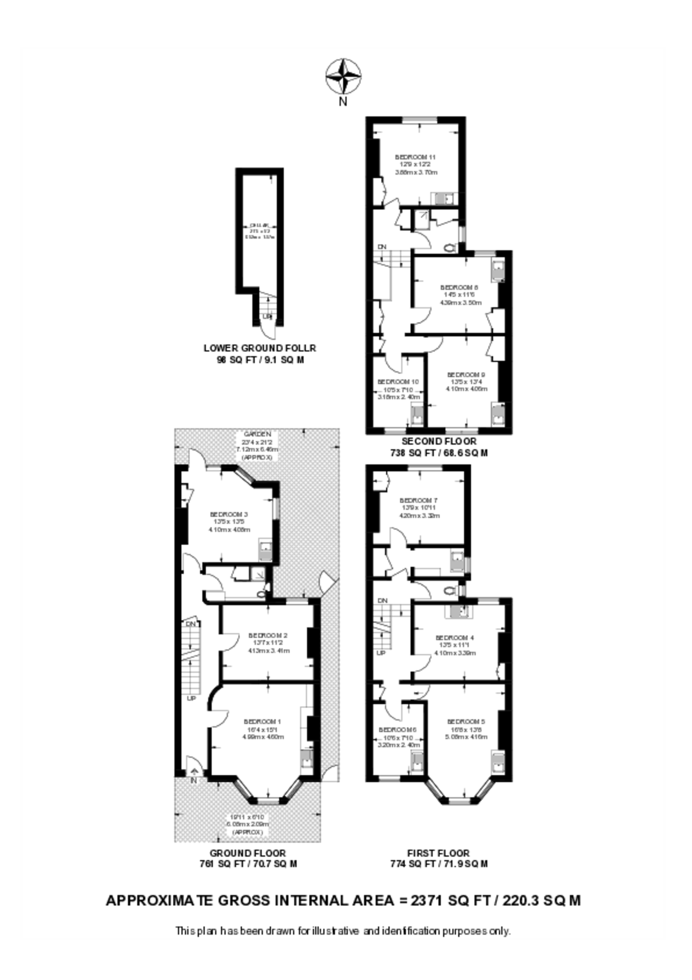 Sudbourne Road, Brixton floorplan