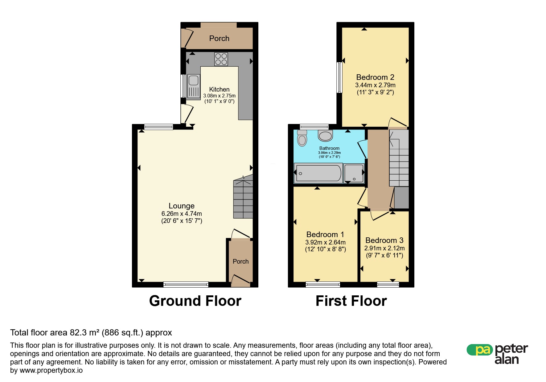32, Bridgend Road, Maesteg floorplan