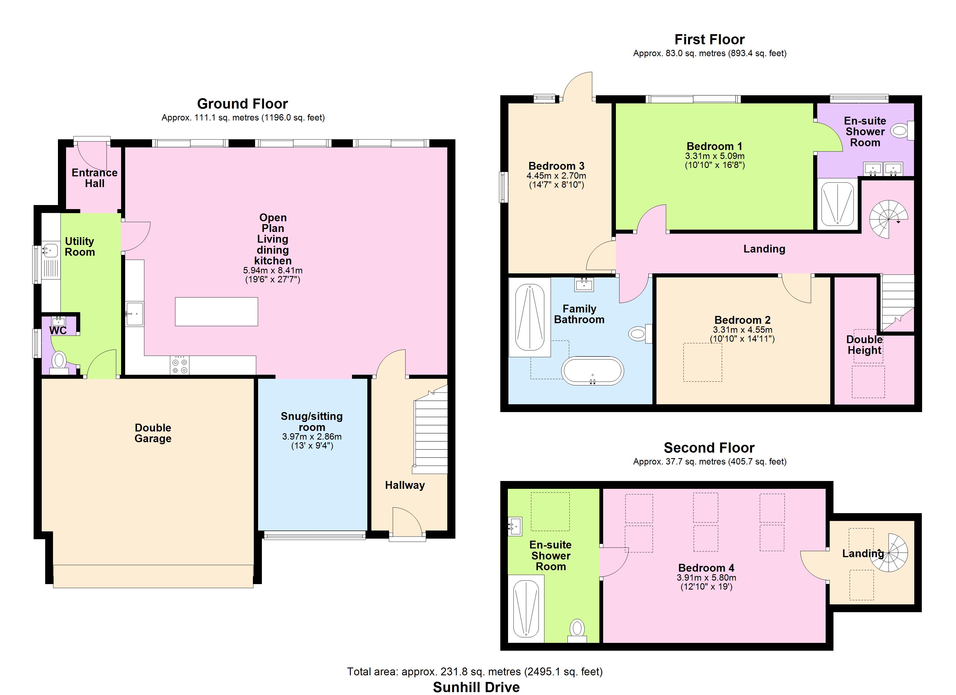 15, Sunhill Drive, Shipley floorplan