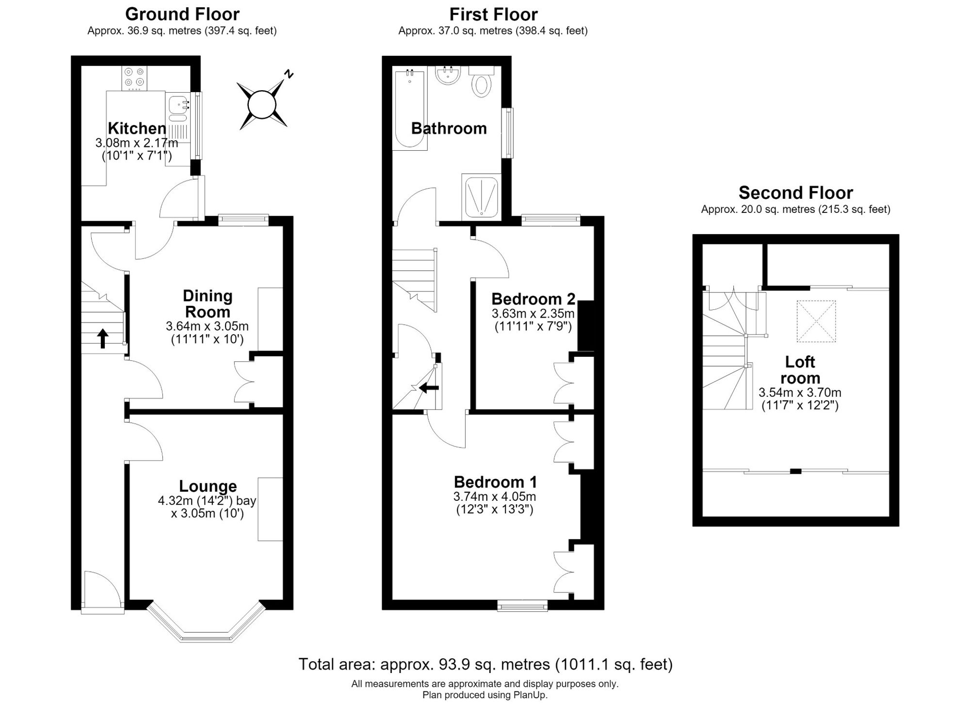 25 Russell Street, Harrogate floorplan