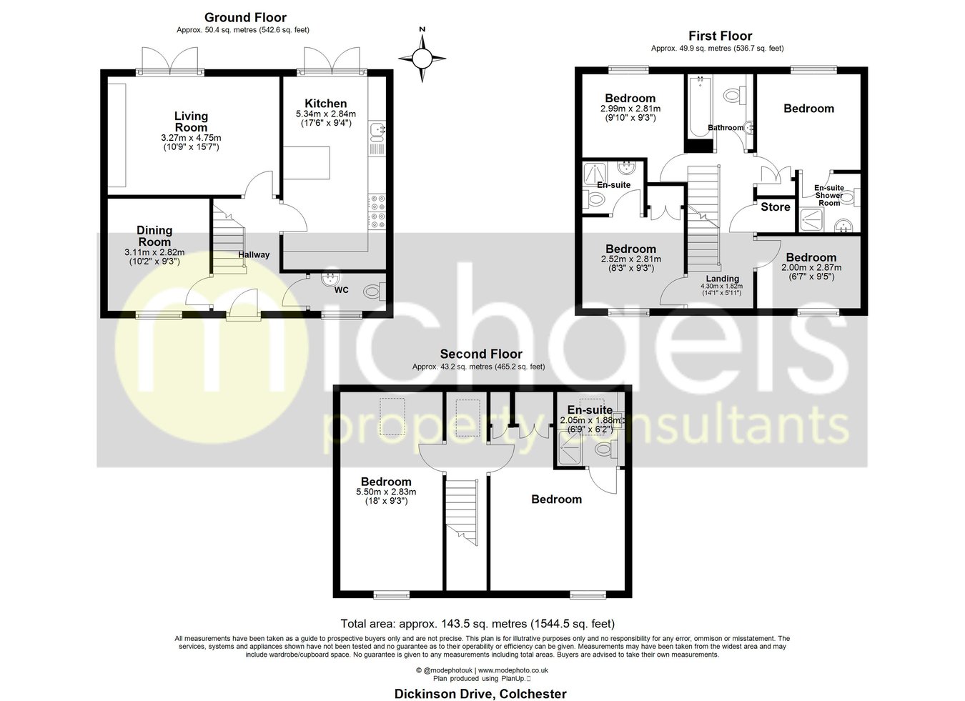 67, Dickenson Road, Colchester floorplan