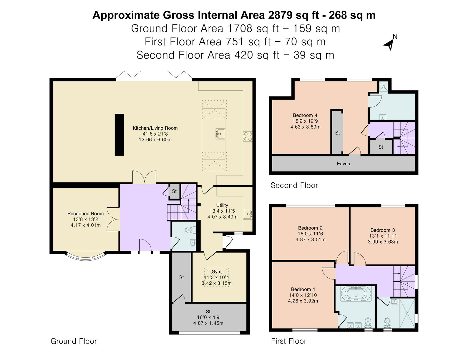 10, Pine Dean, Bookham floorplan