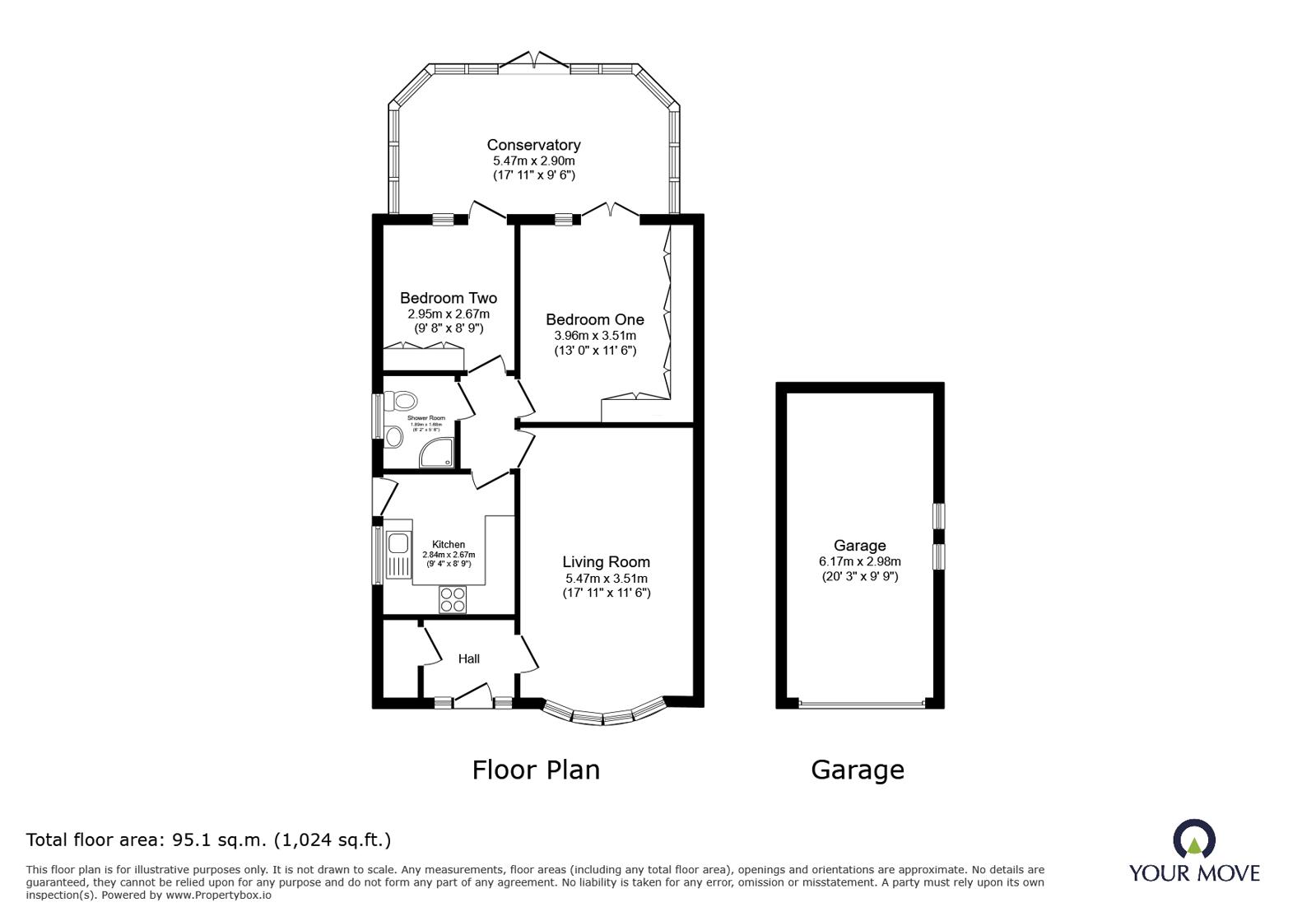 44, Everard Close, Manchester floorplan