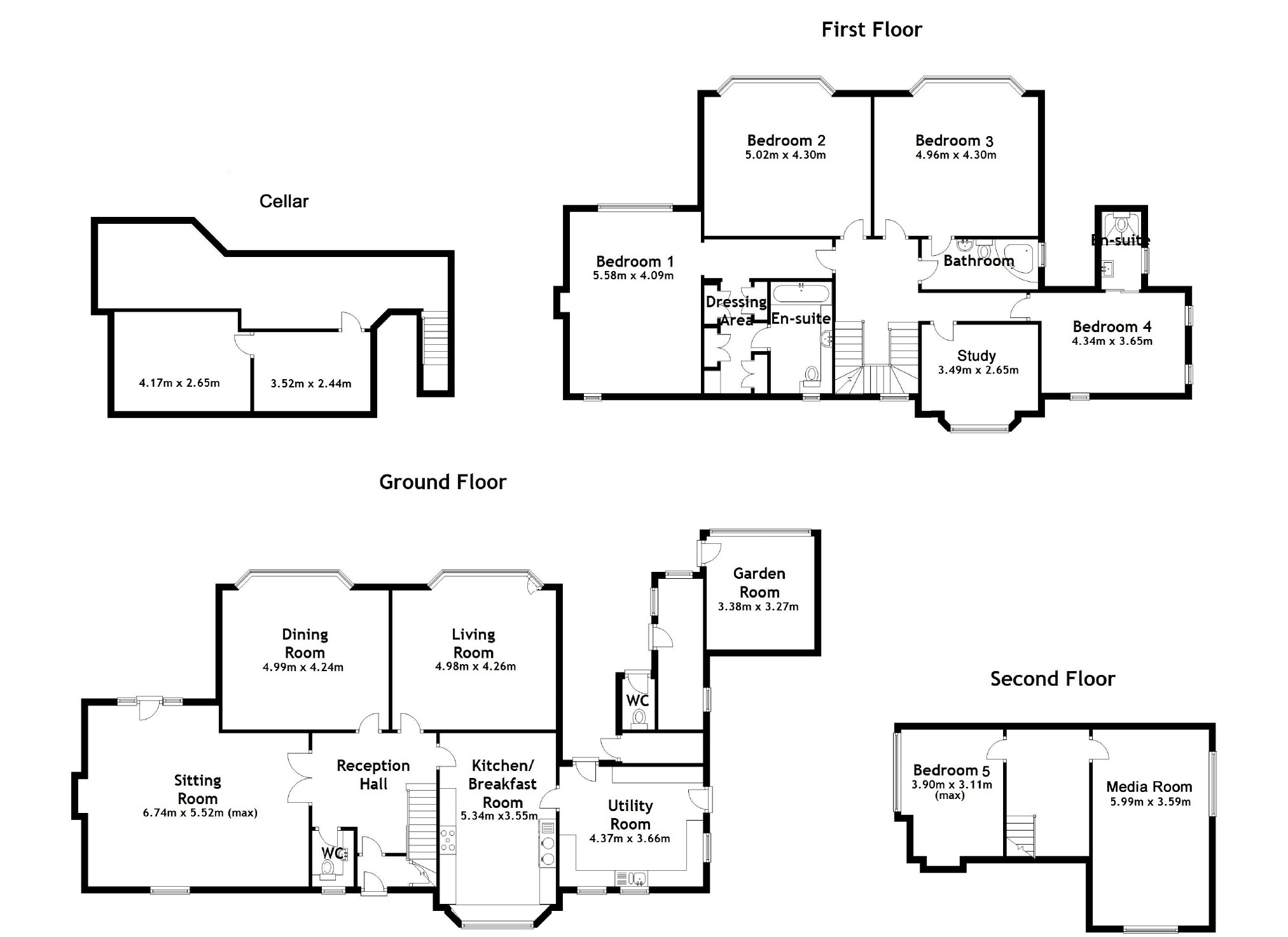 5 Bedrooms Detached house for sale in Stow Park Circle, Newport NP20